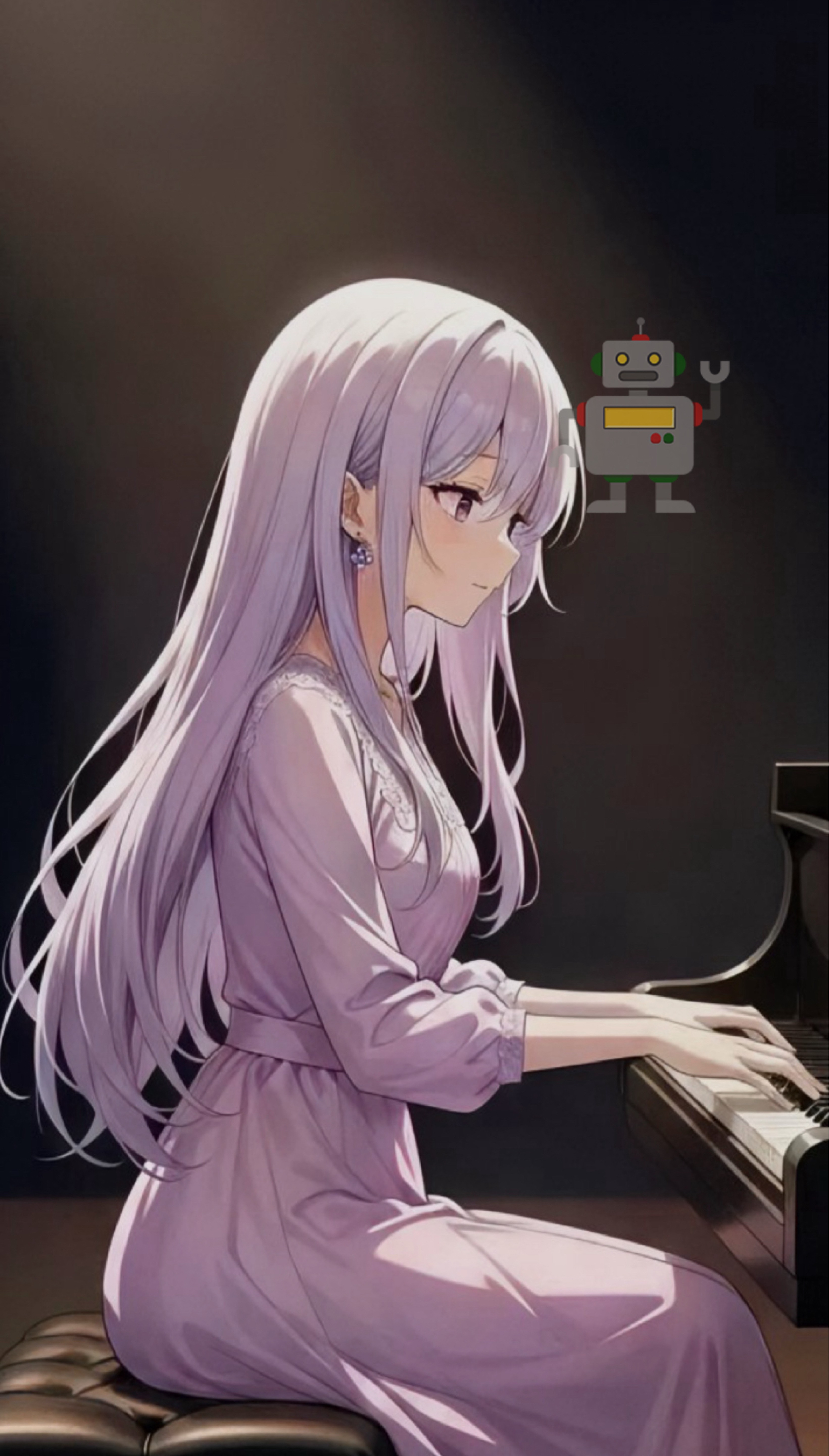 寝潜初◎ピアノ練習