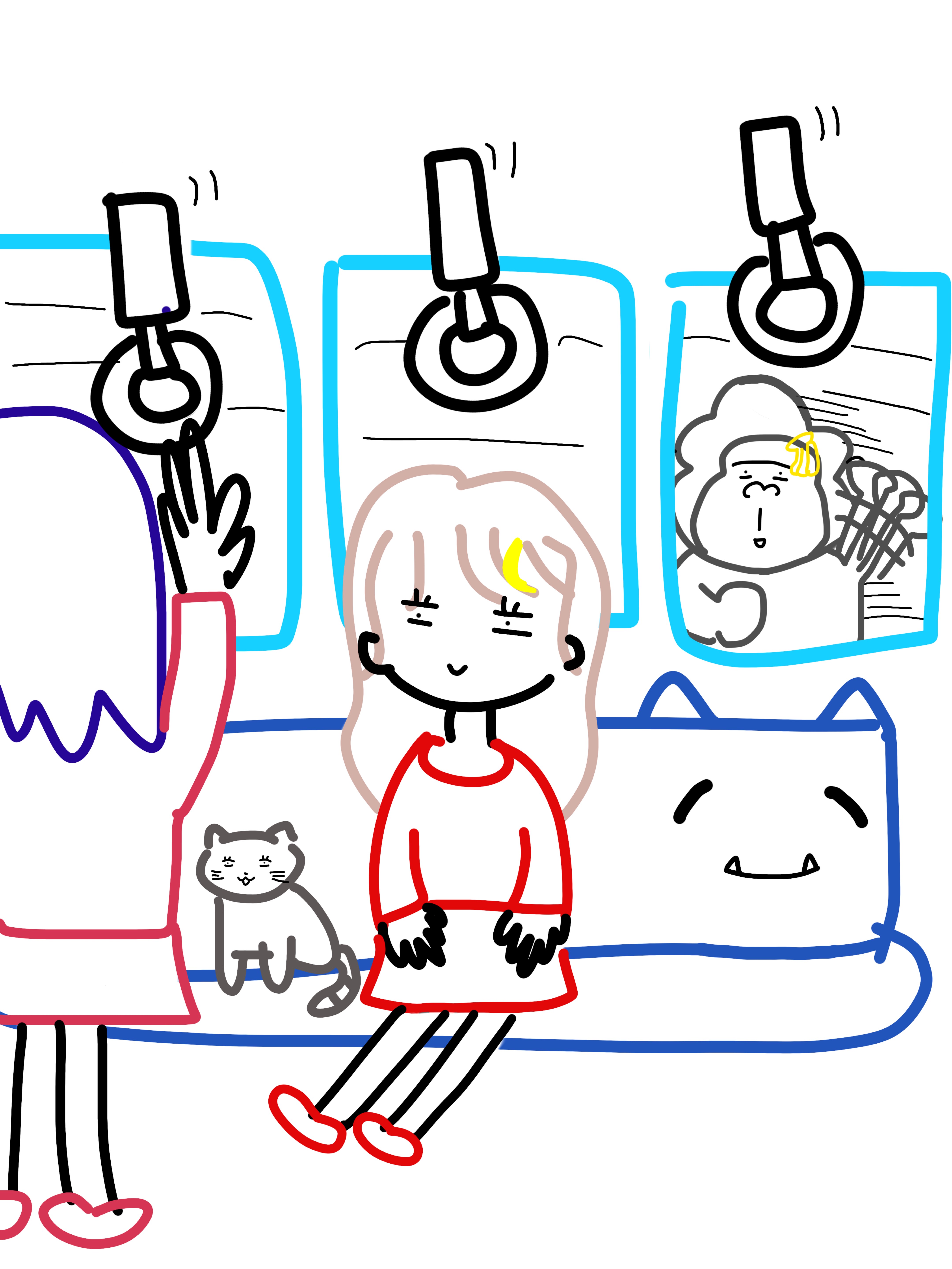 朝はここ！みんないらっしゃい！