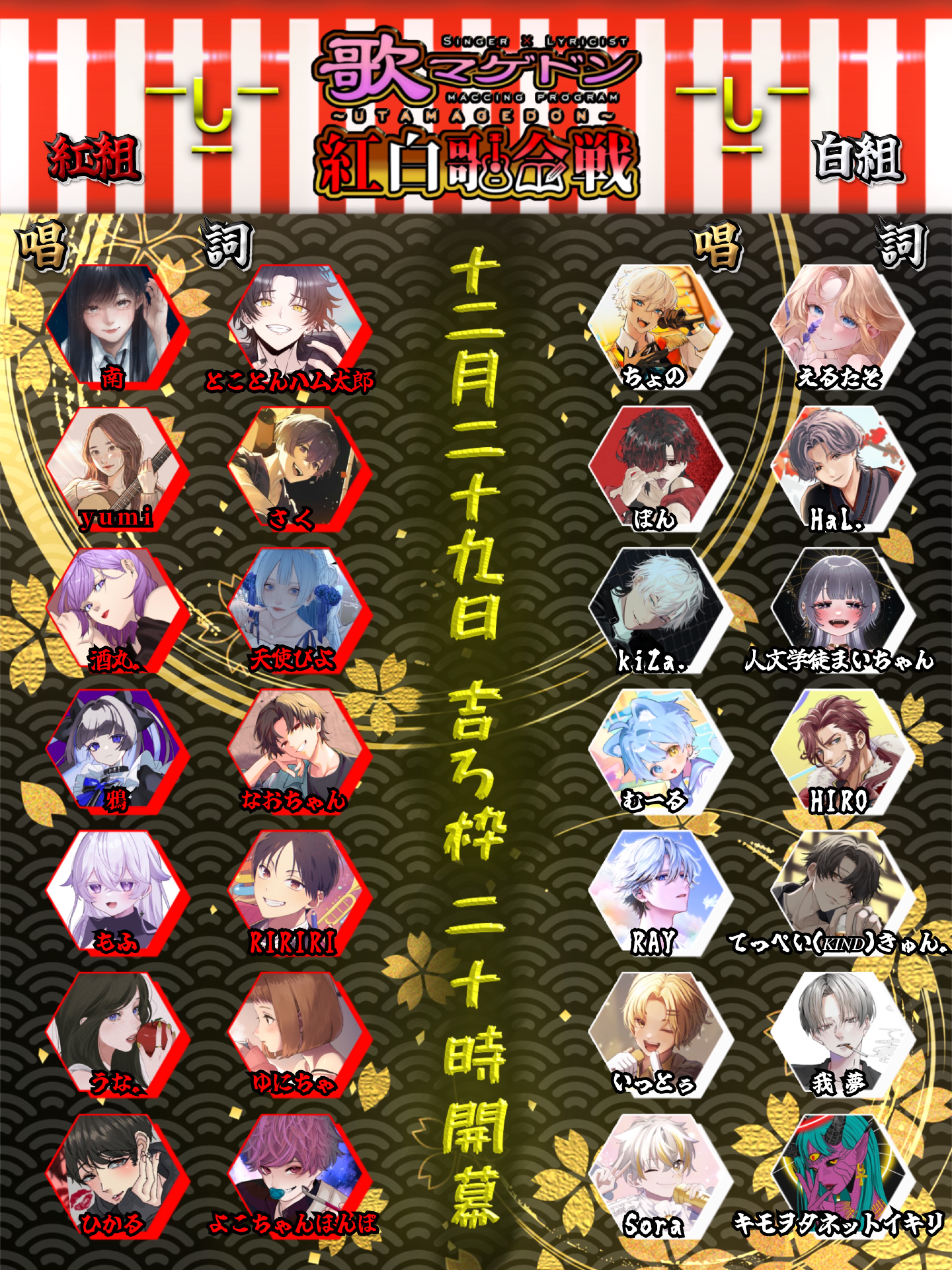 推されnight12 CAST鑑賞会