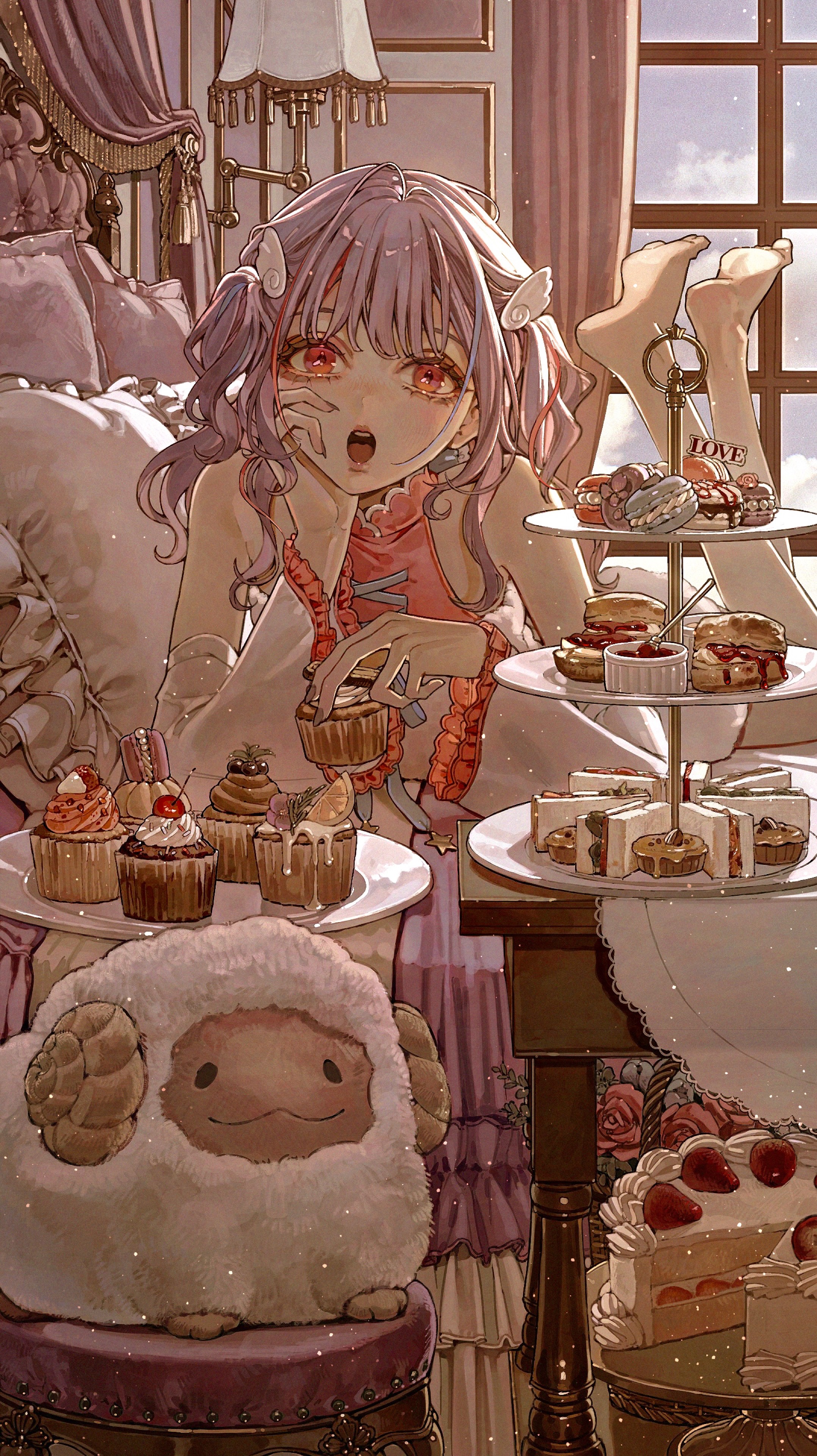 おはようと二度寝とおしゃべりと