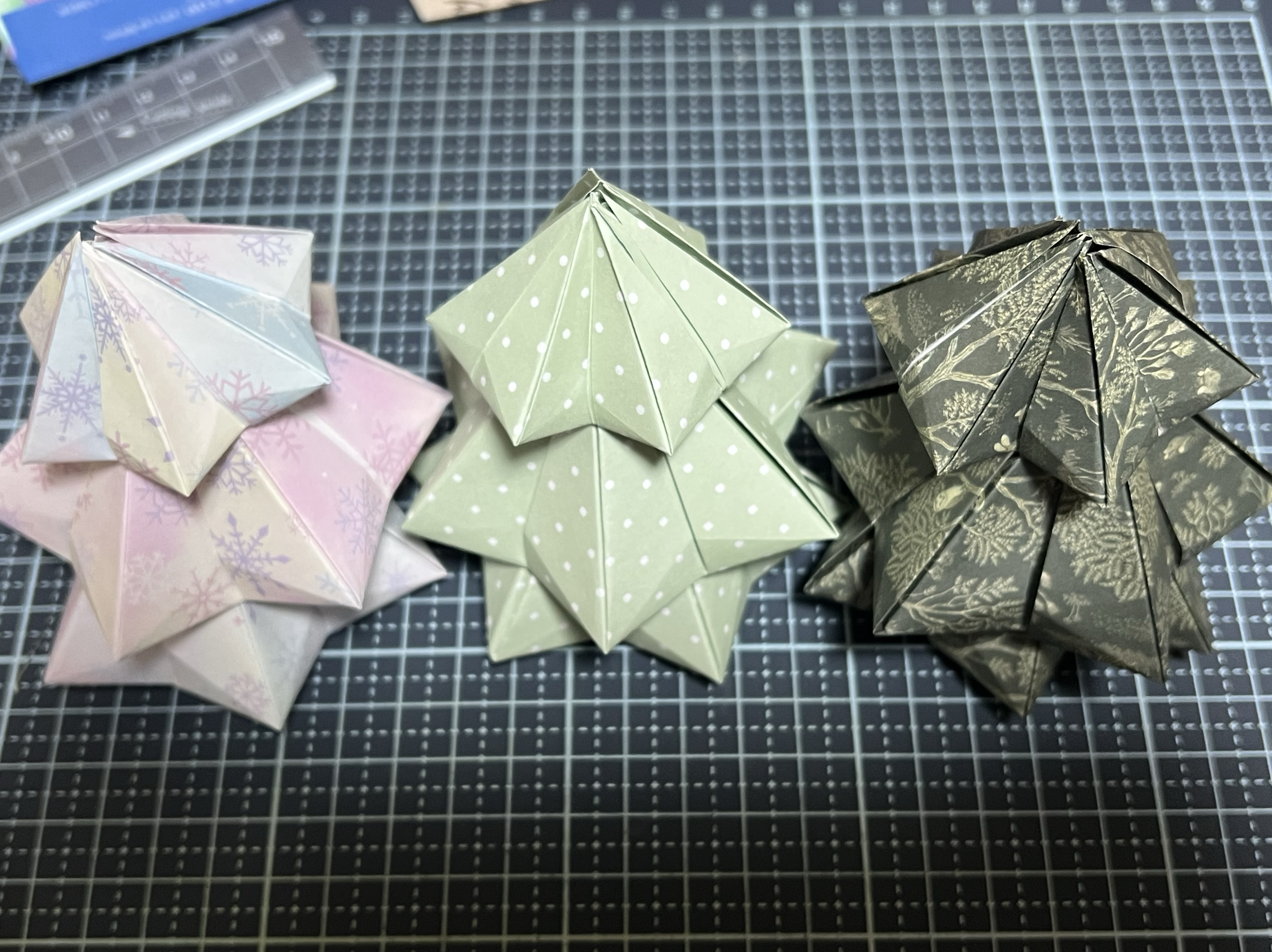 折り紙かさかさ✂️🎄