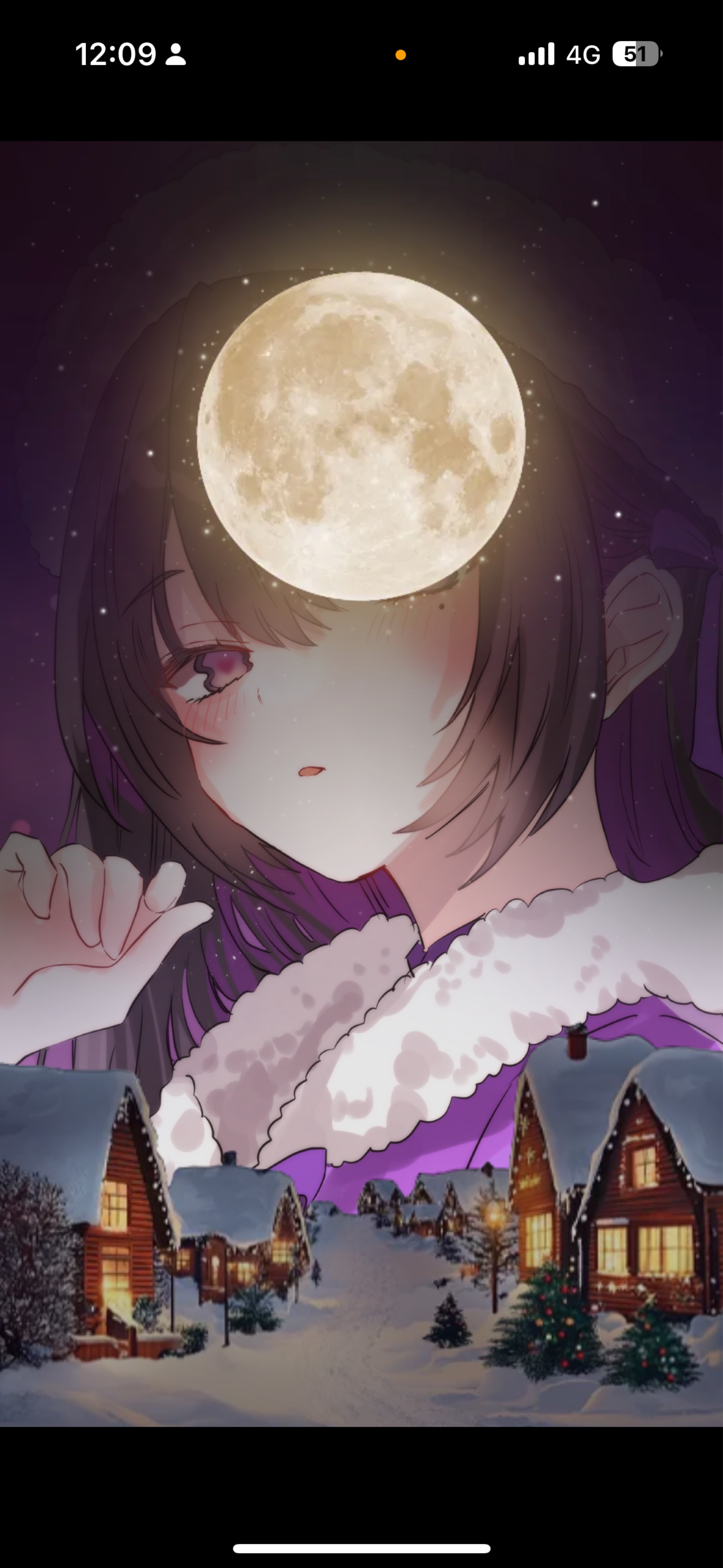 クリスマス背景を公開したいお姉さん🎅