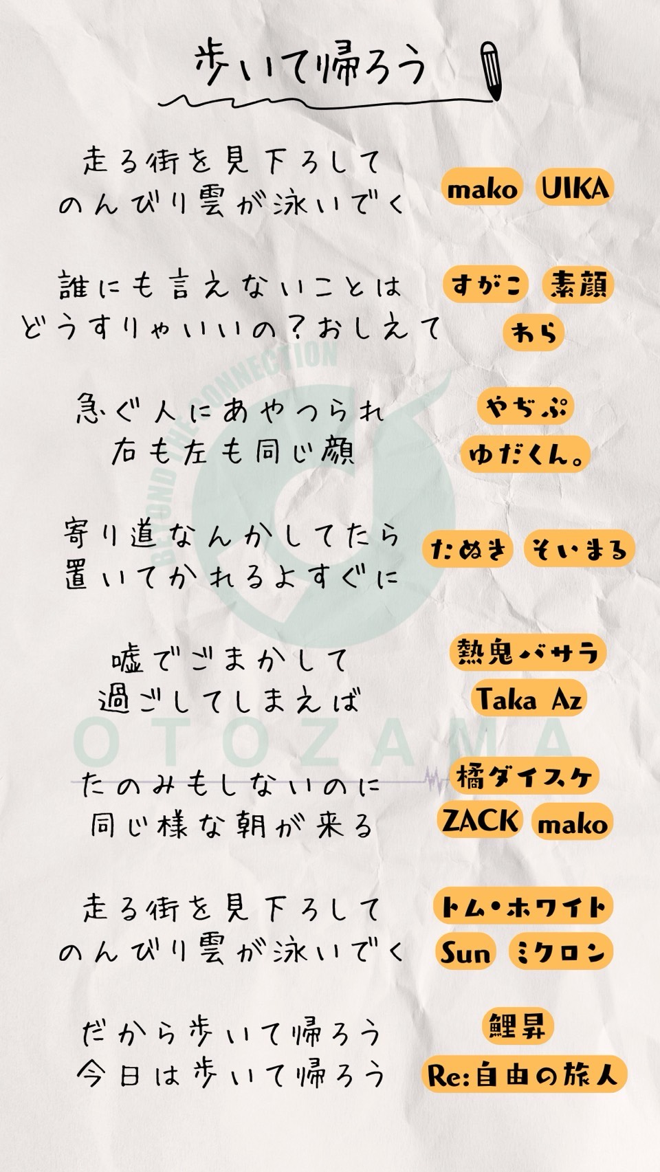 ザマフェス最終走者