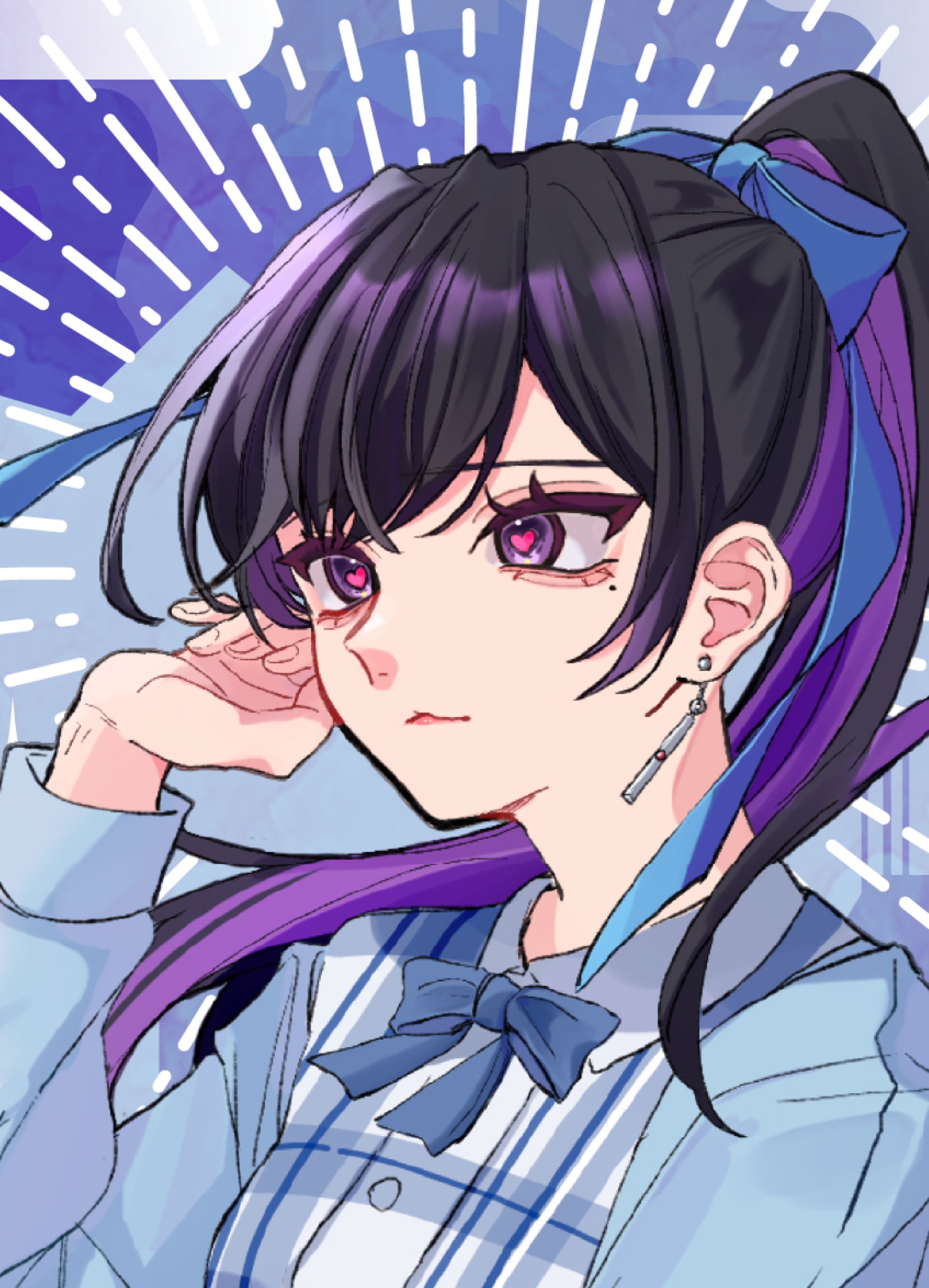 クリスマス背景を公開したいお姉さん🎅