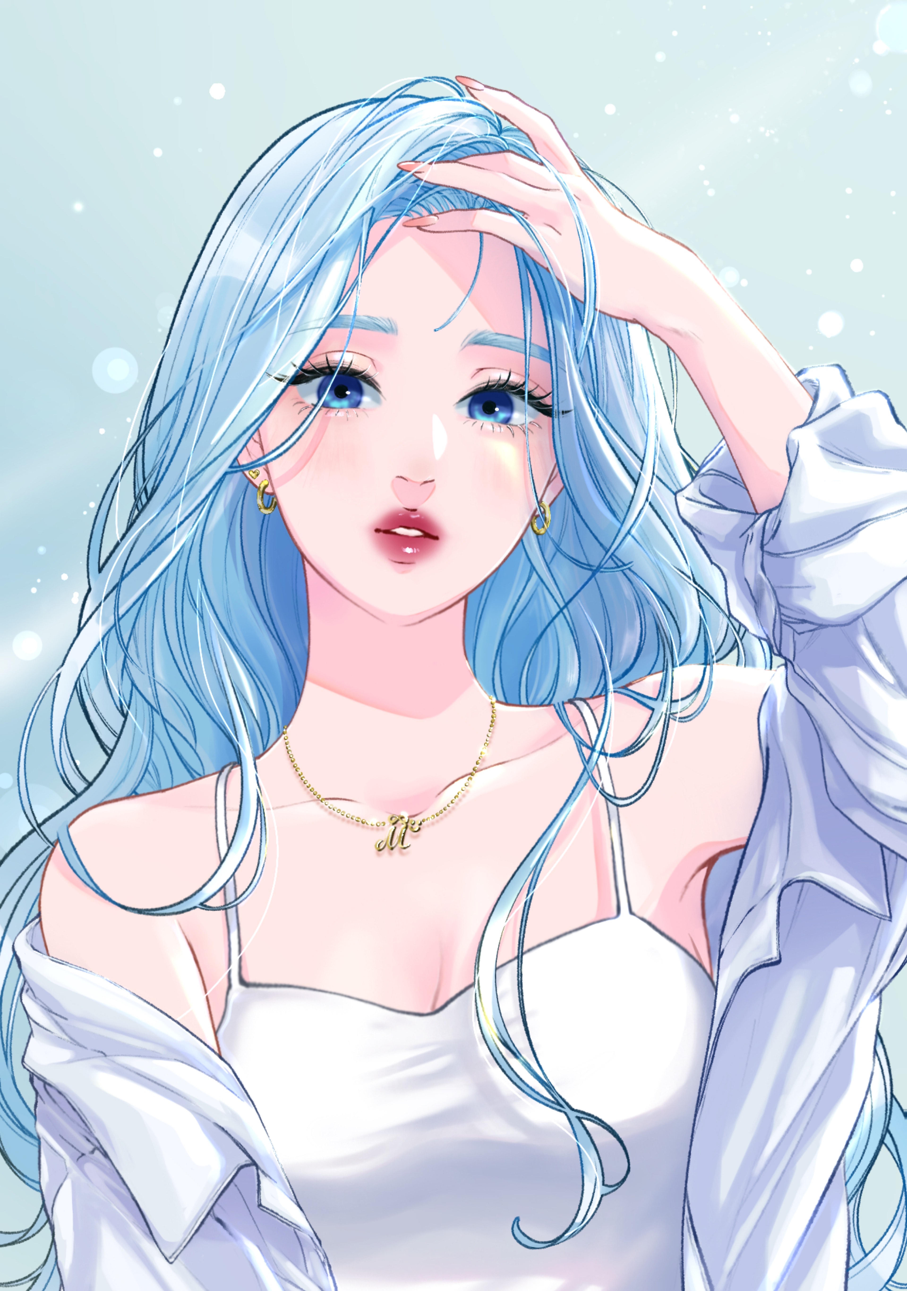 🫐落ち◎おはよー┋無機材