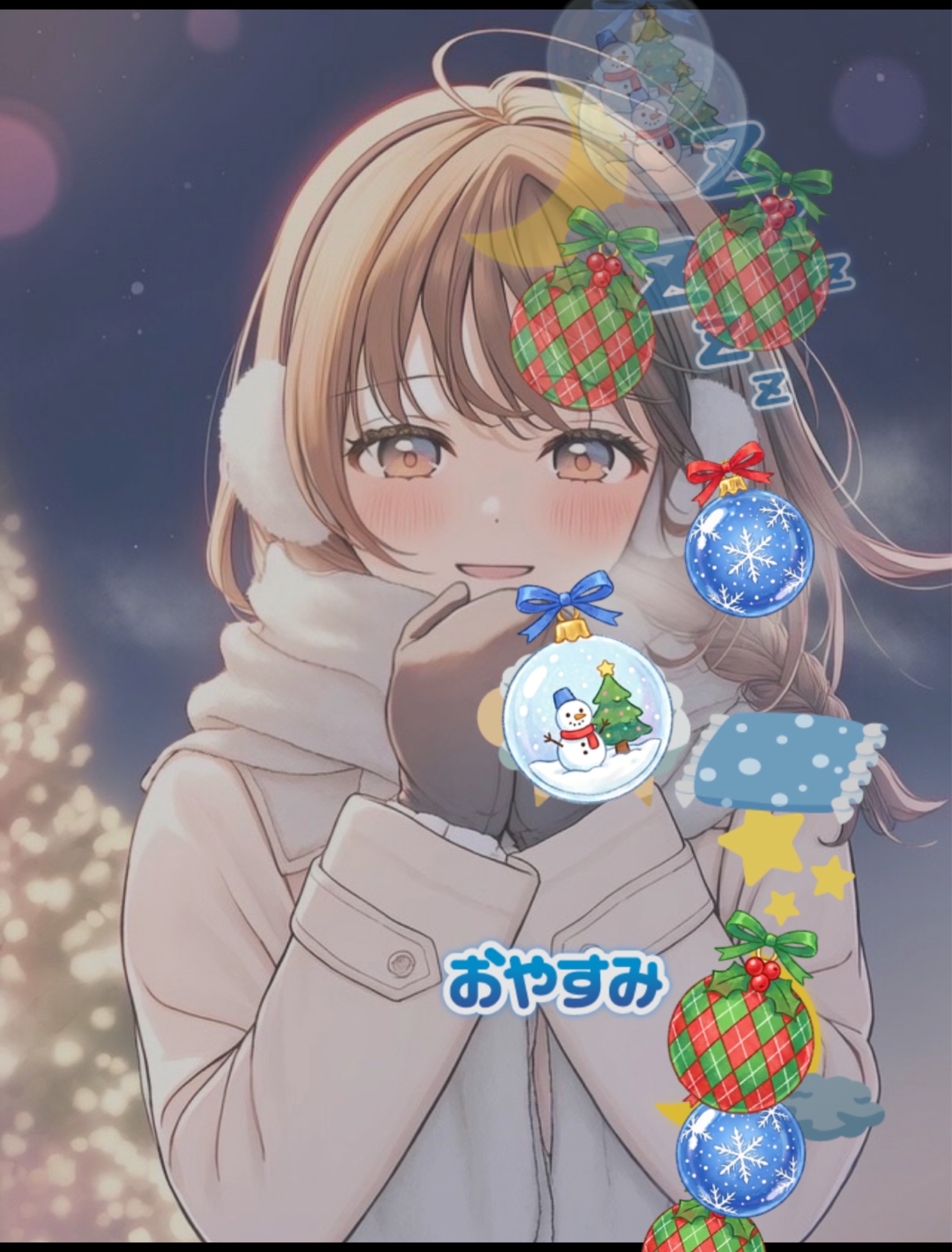 初潜寝◎寝る前のお喋り♡⸝