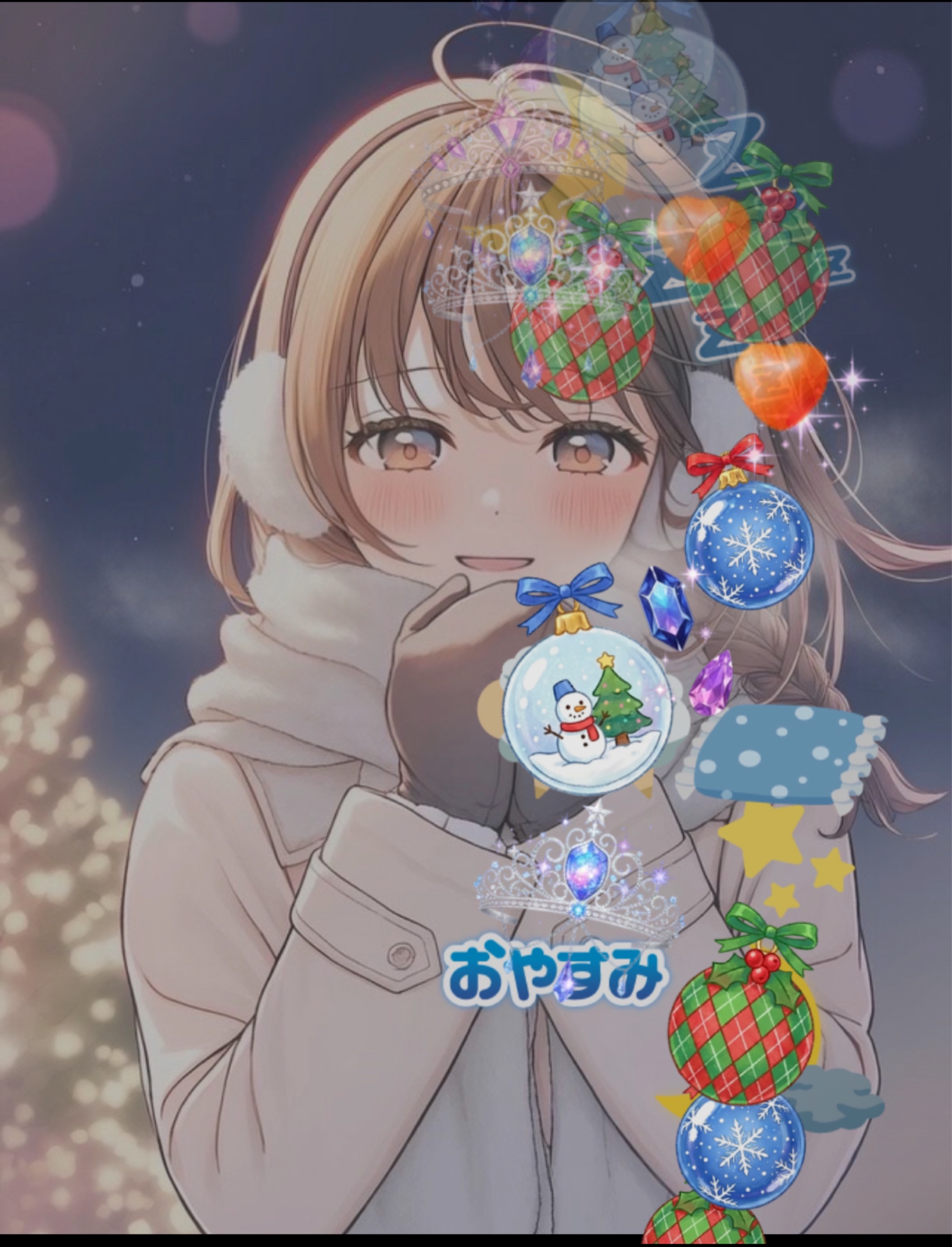 初潜寝◎寝る前のお喋り♡⸝