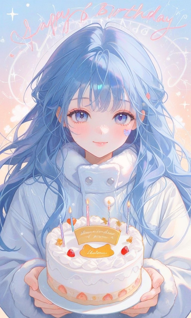 今日は主役です🎂