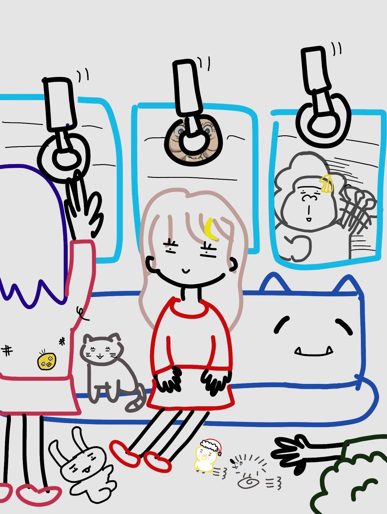 お昼はここ!みんないらっしゃい!