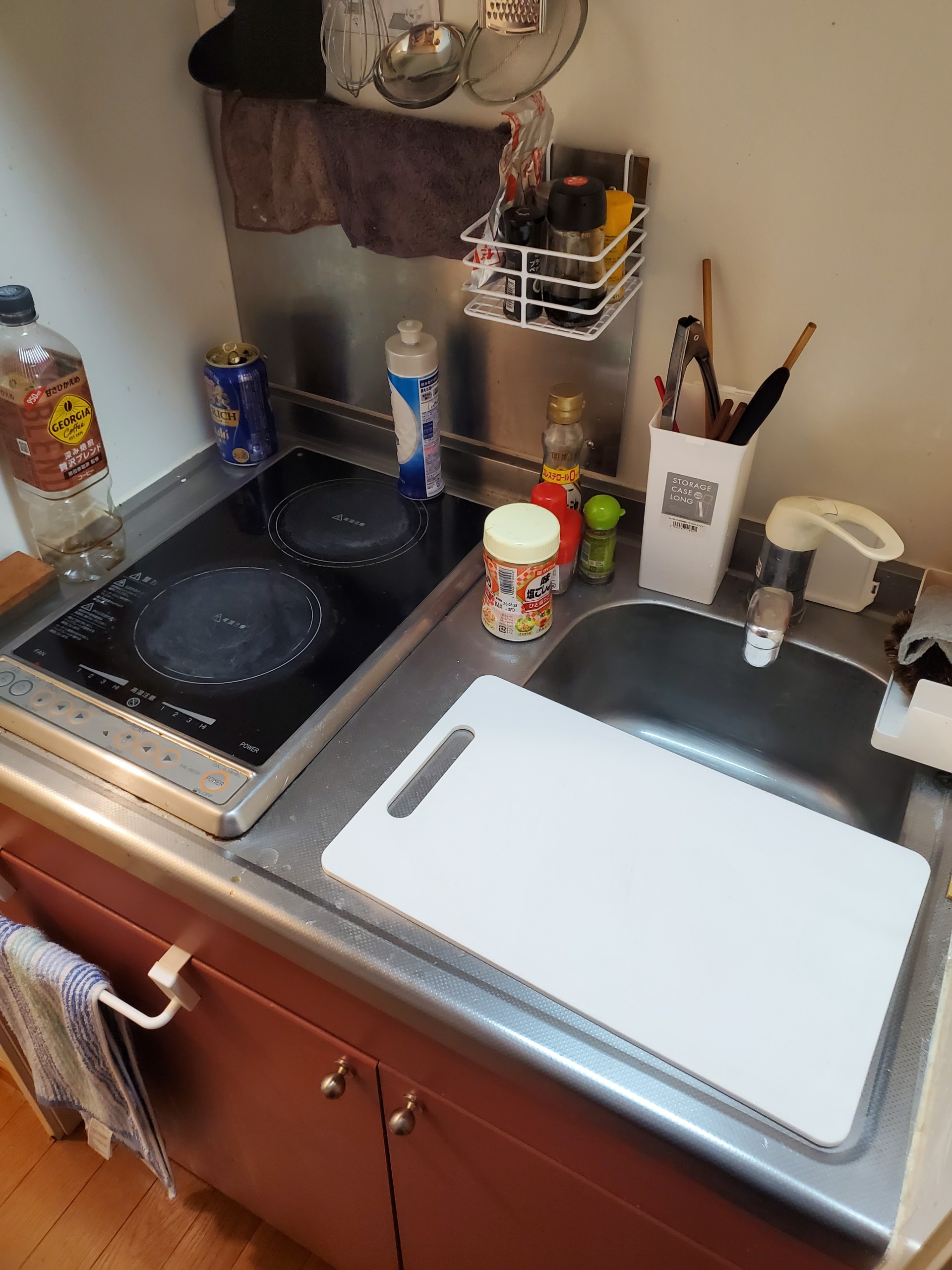 夜勤終わりのご飯作り