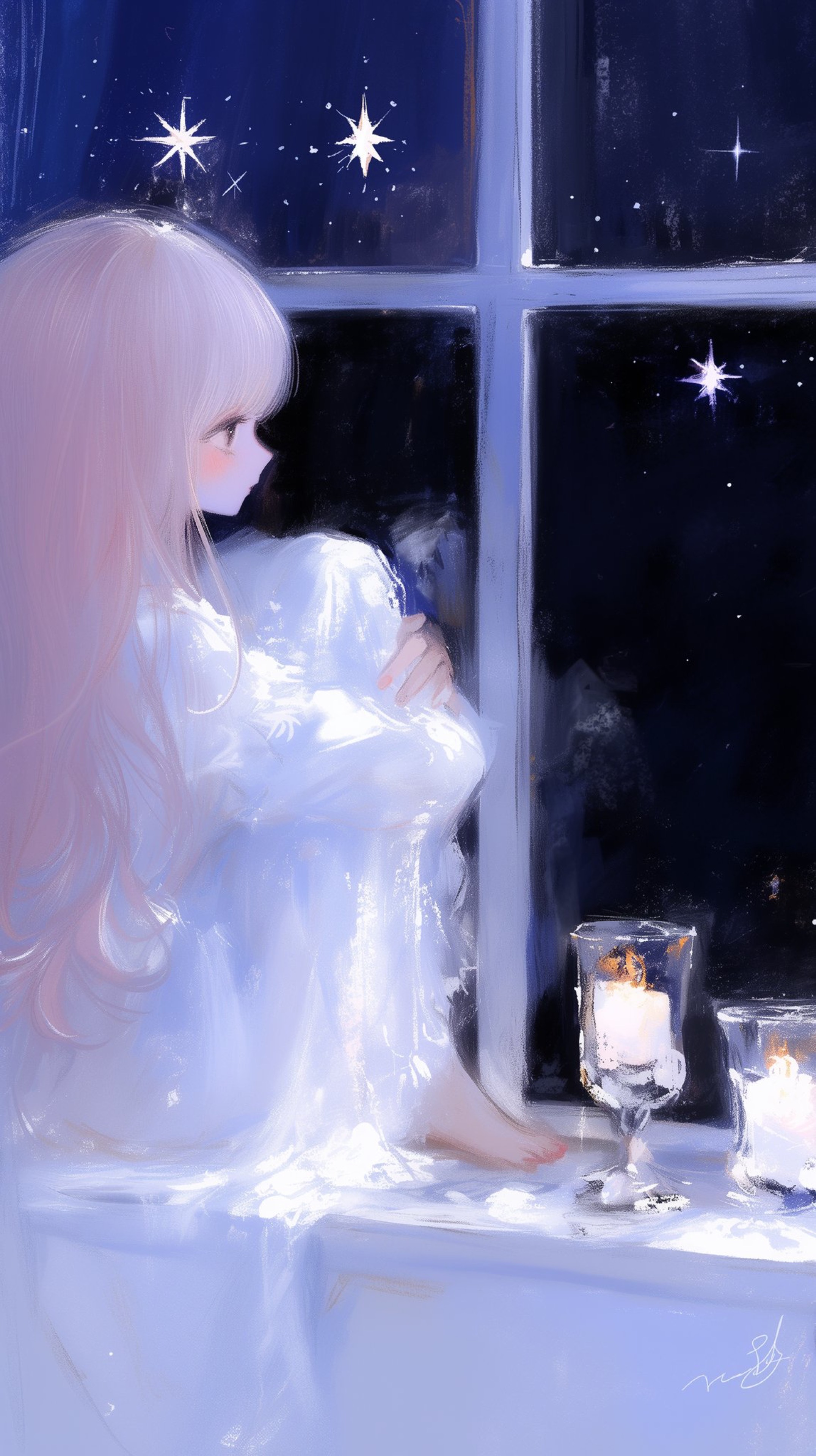 寝かしつけます🍀*゜