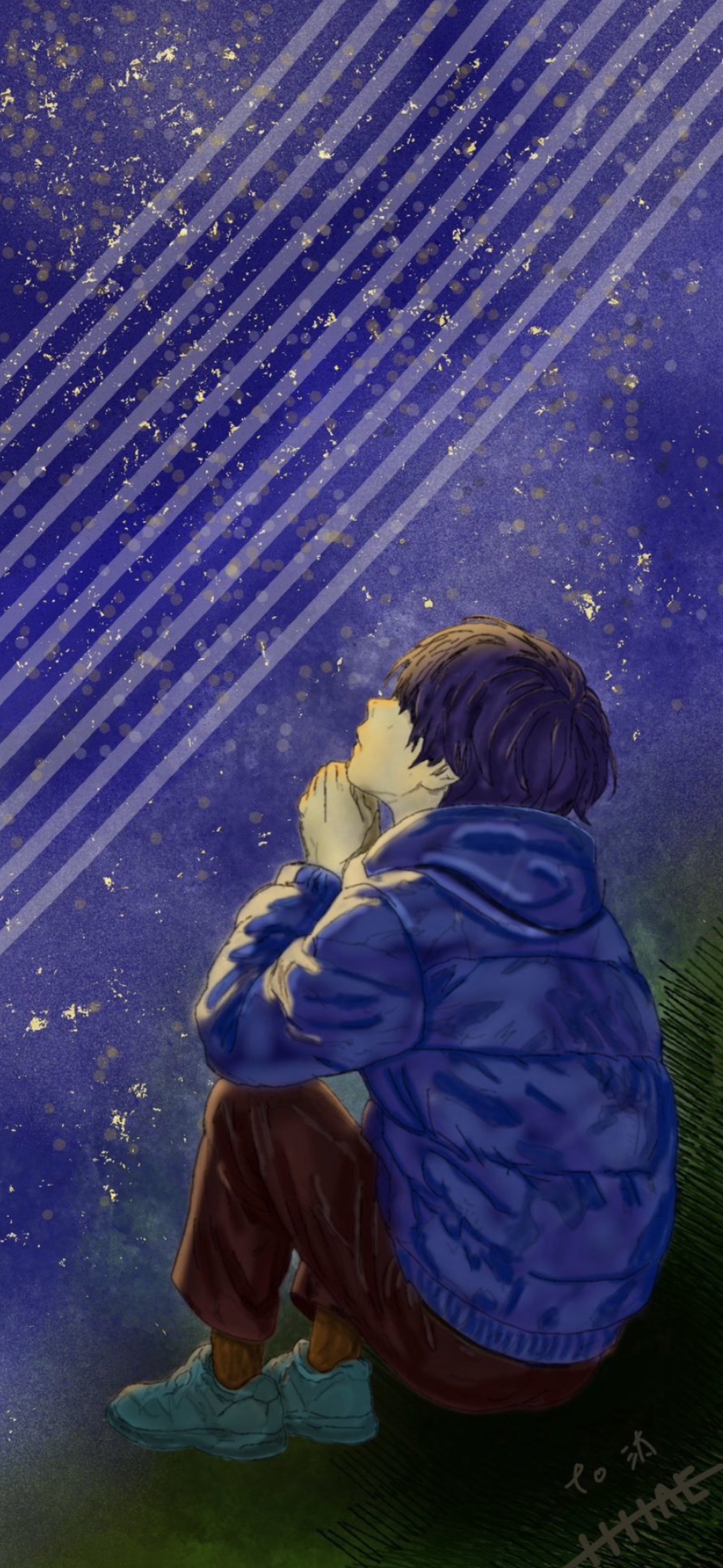 寝落ち と 雑談 .