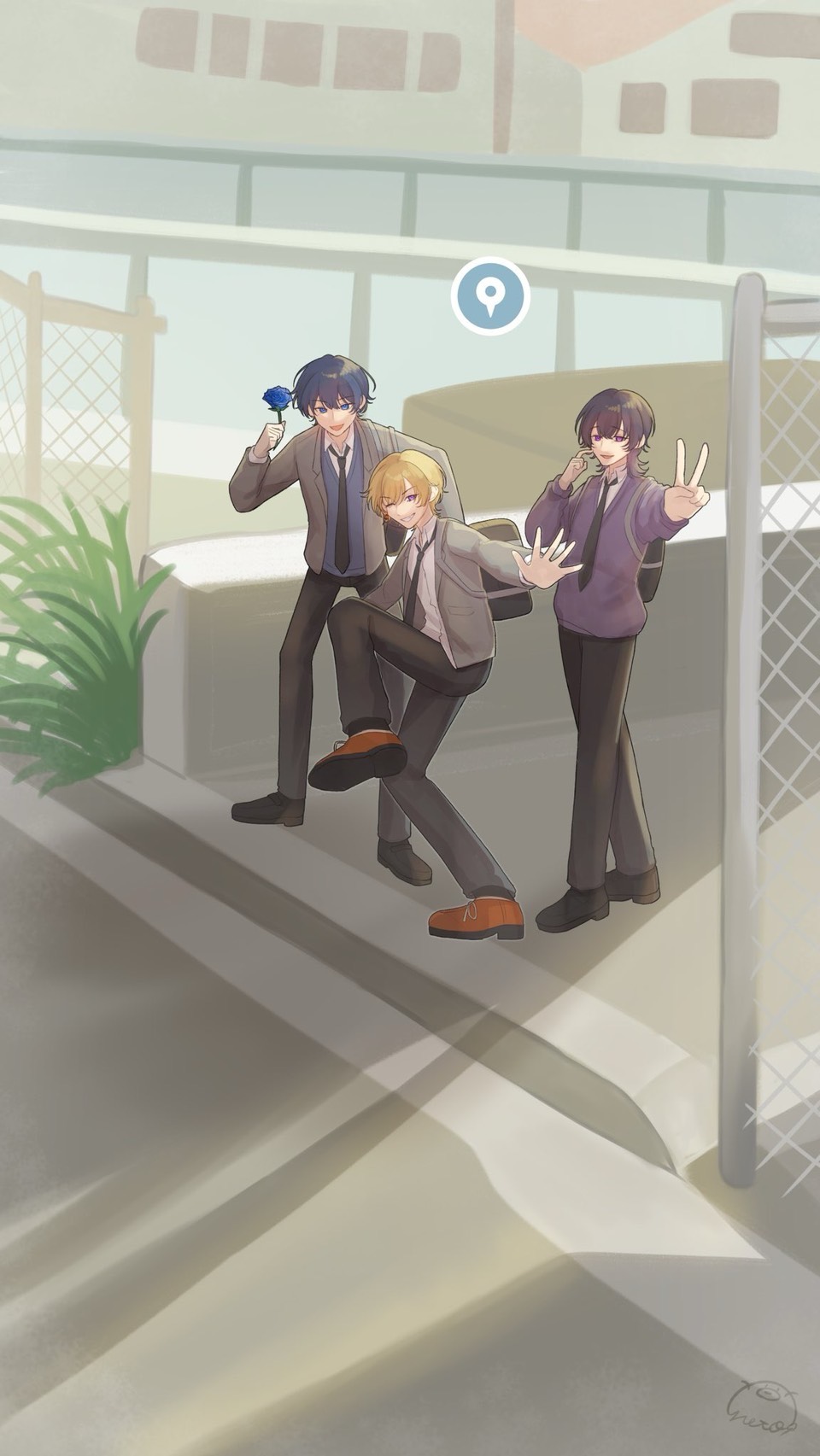 出入り自由です