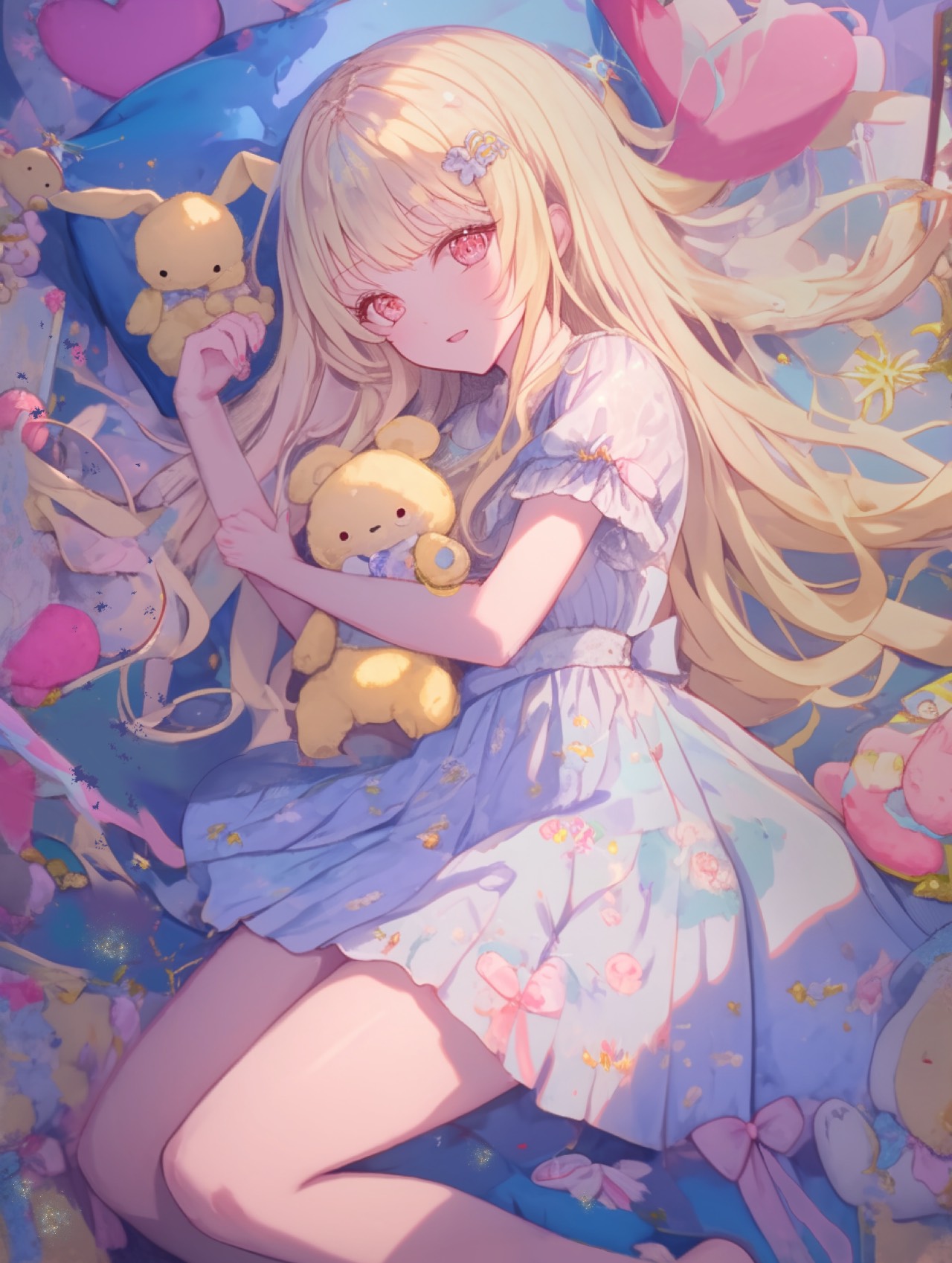 おふとんからおはよ。