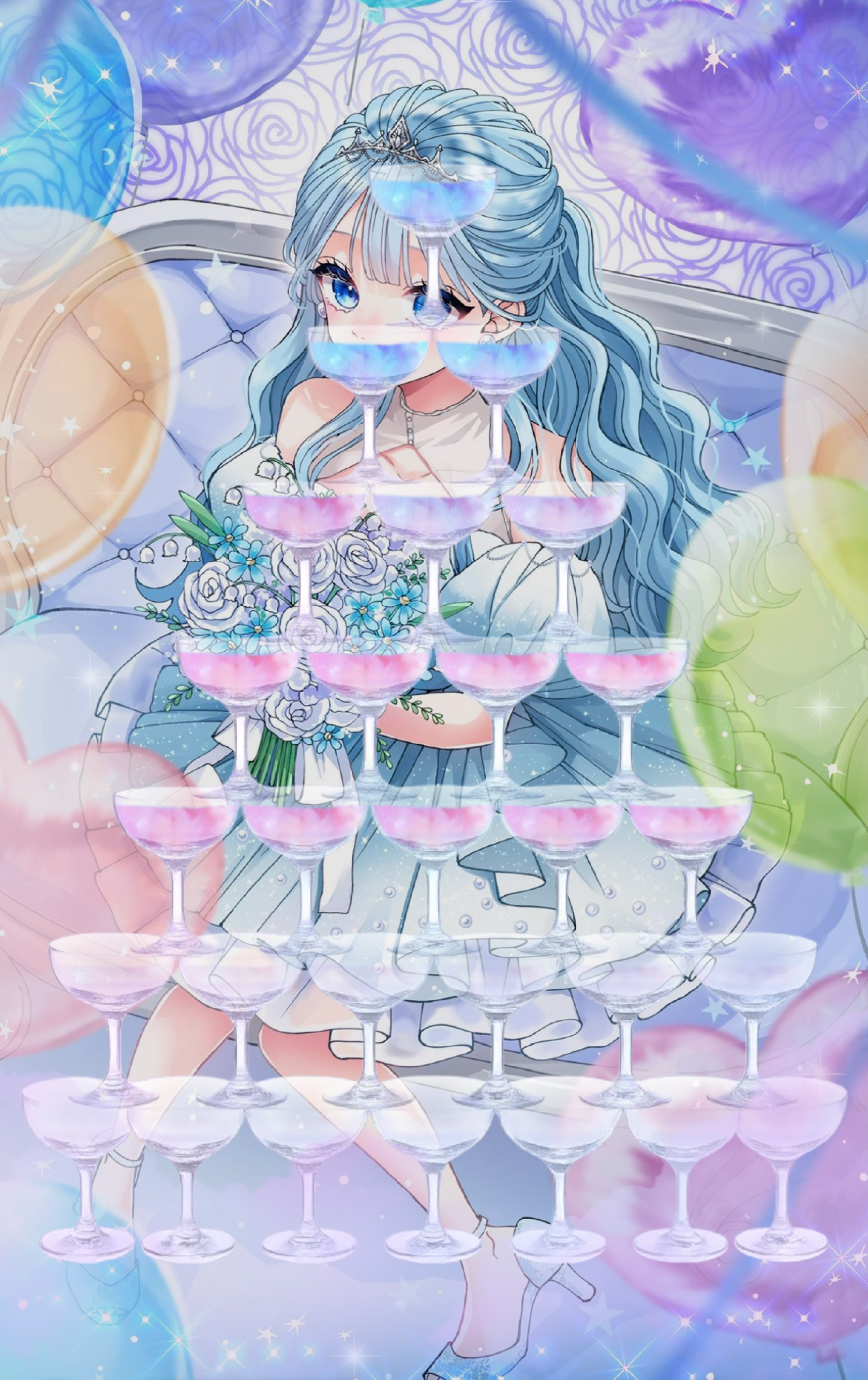 1h 誕生日歌枠🩵ྀི🩵ྀི