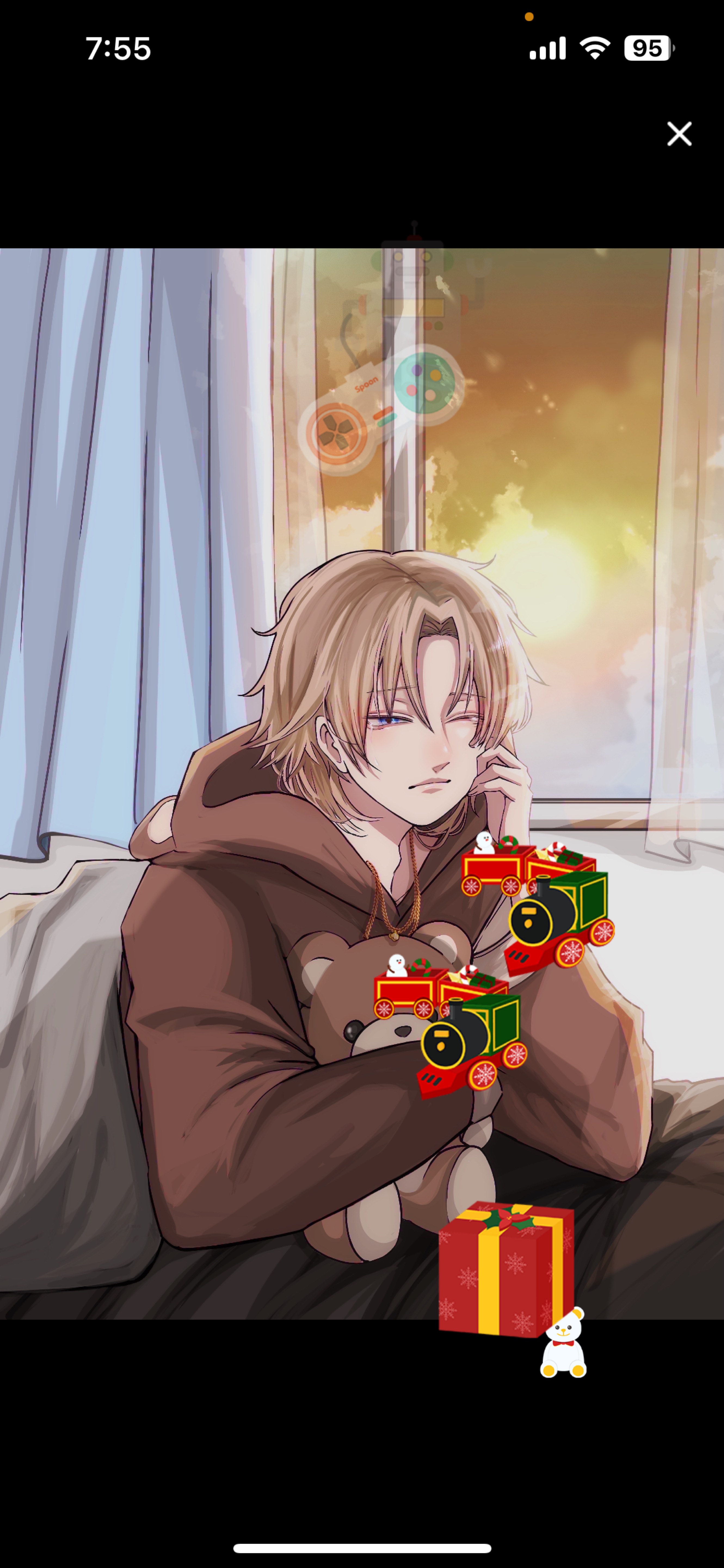 🧸<おはよぉᐕ)ノ