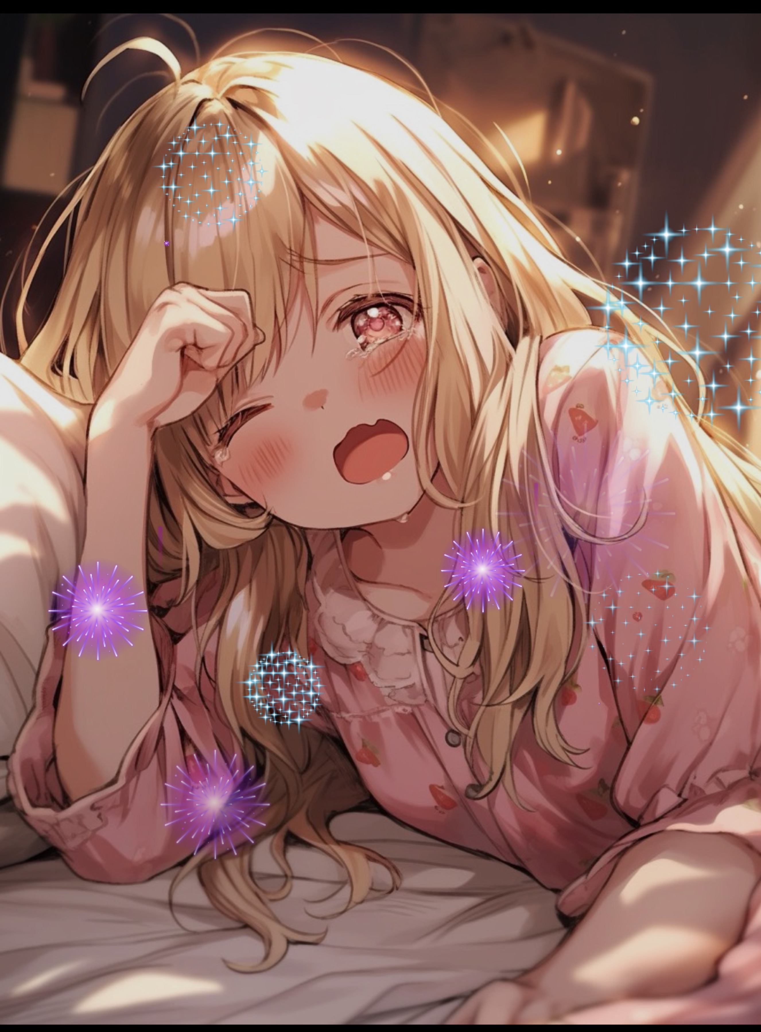 おふとんからおはよう。