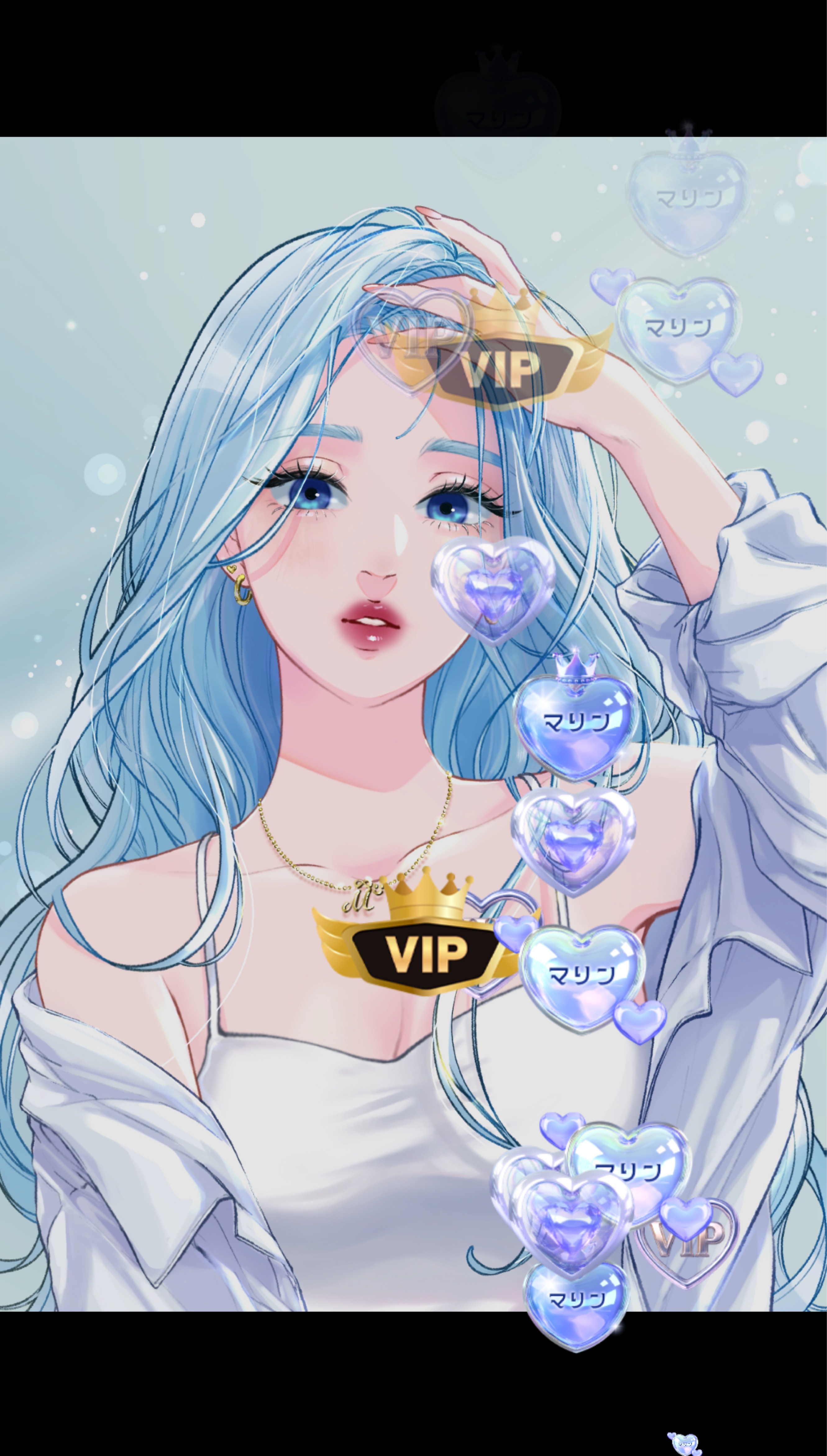 🫐落ち◎おはよー┋無機材