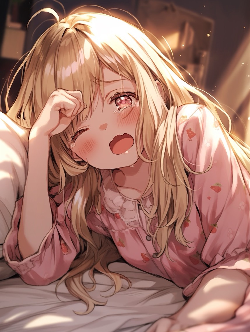 おふとんからおはよう。