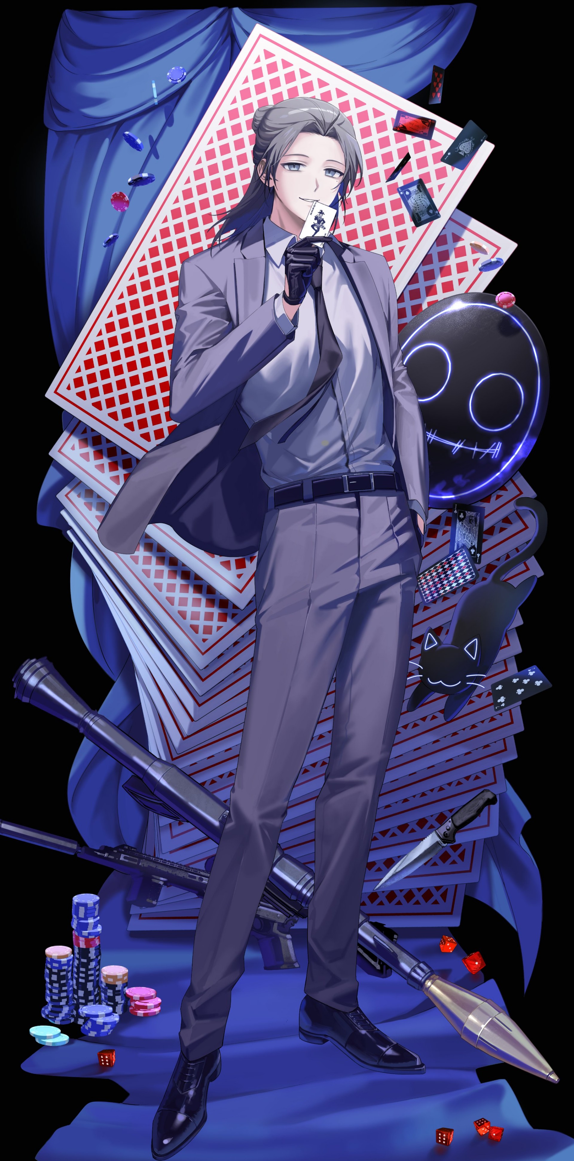 相談受付@中低音声男