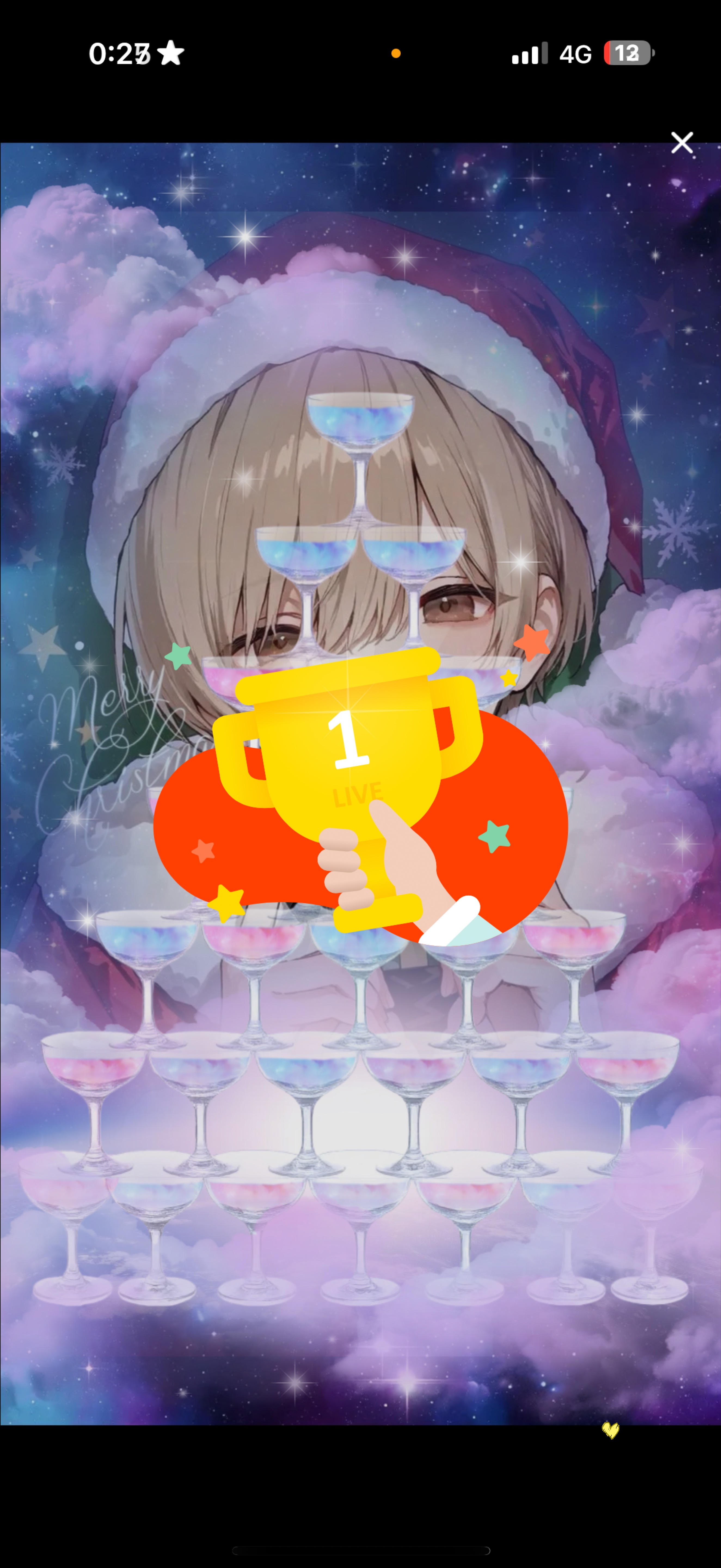 寝ようと思ってたら誕生日迎え経った