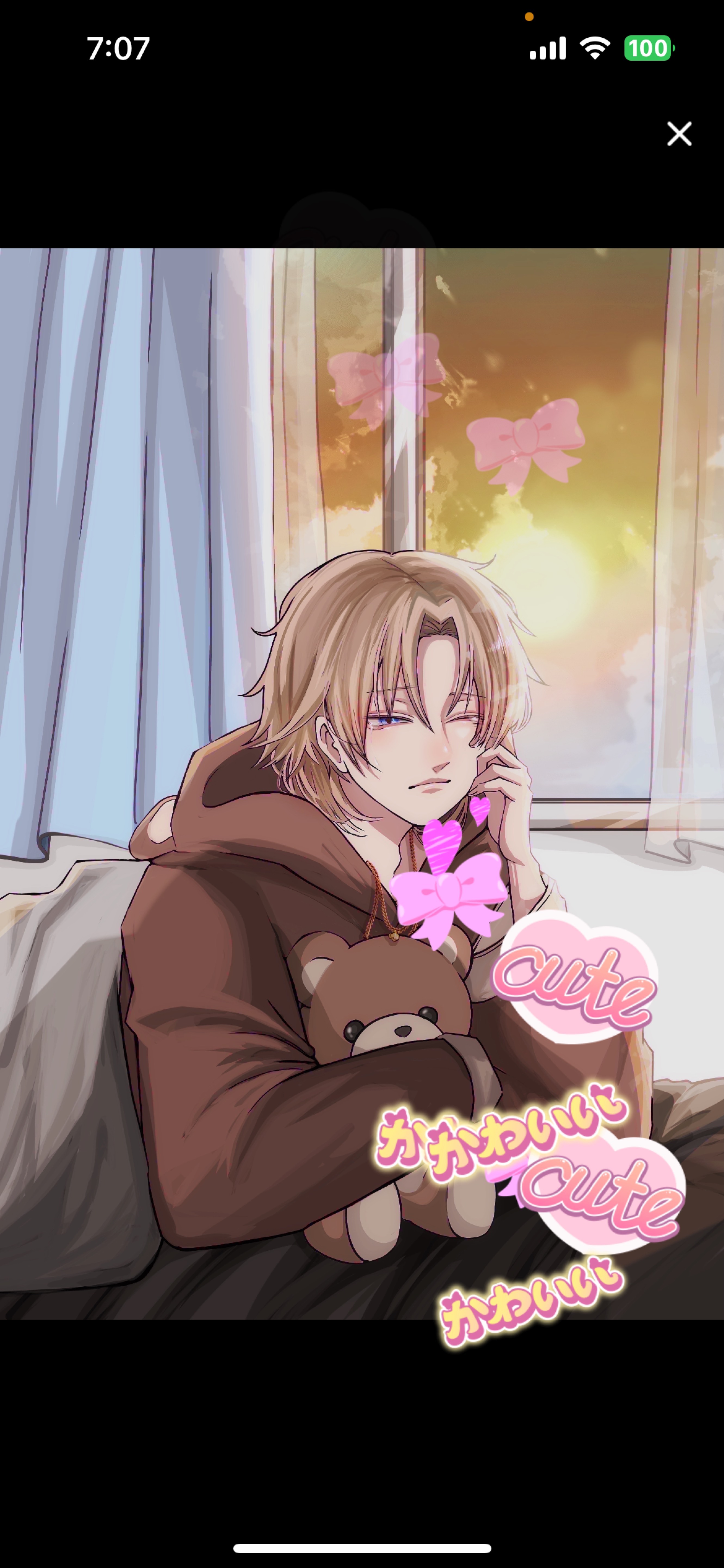 🧸<おはよぉᐕ)ﾉ