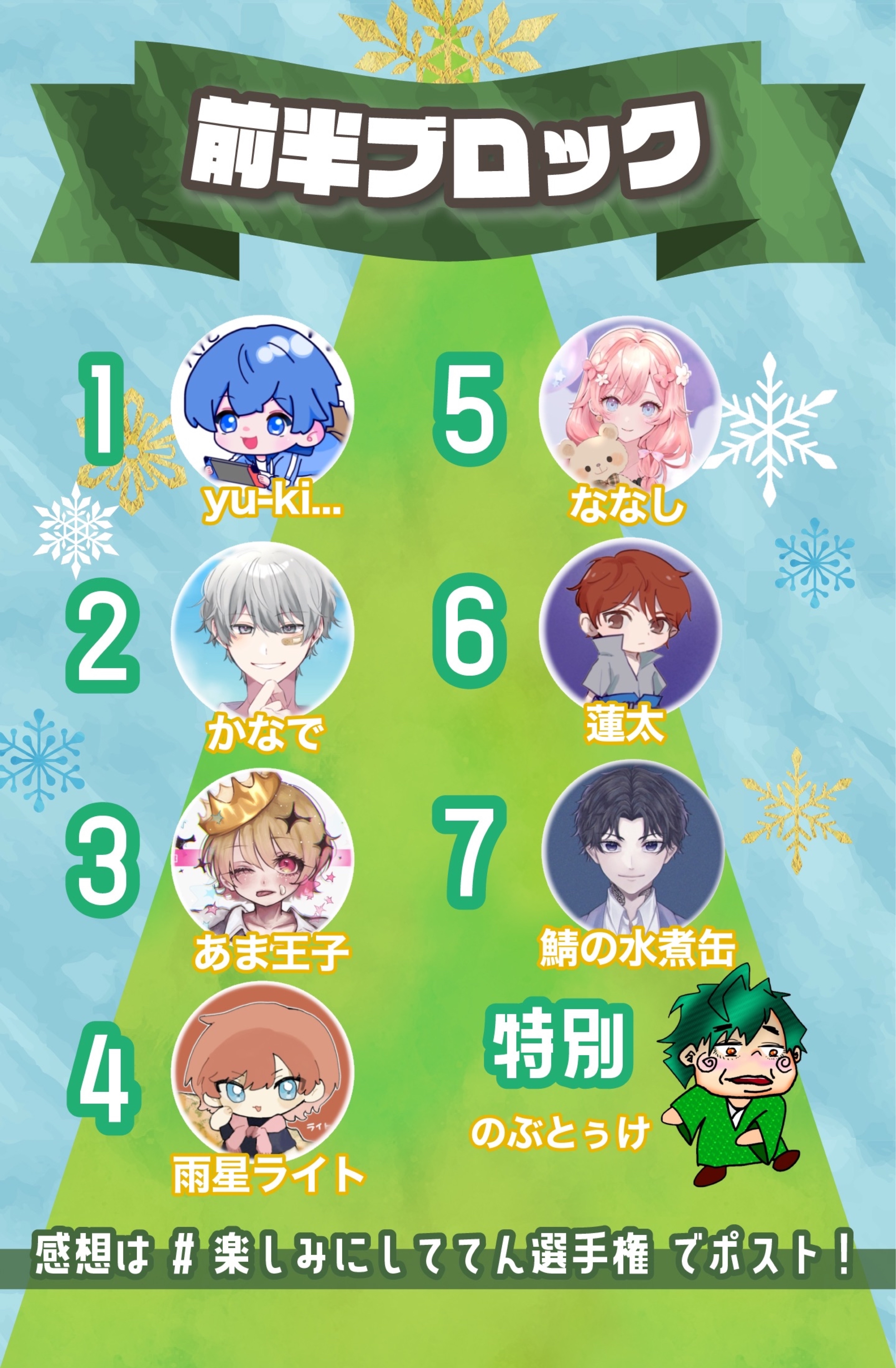 第2回 楽しみにしててん選手権