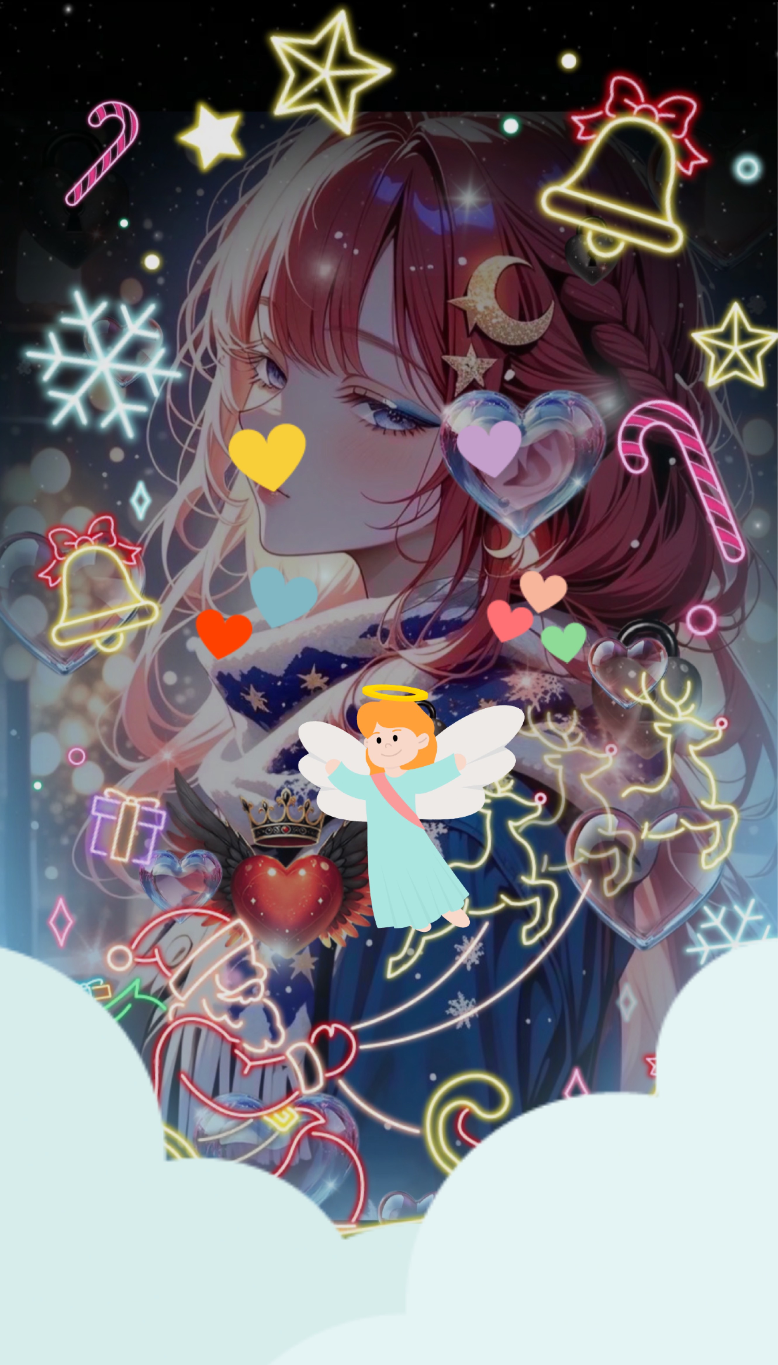 初◎寝る？話す？🩵12/22