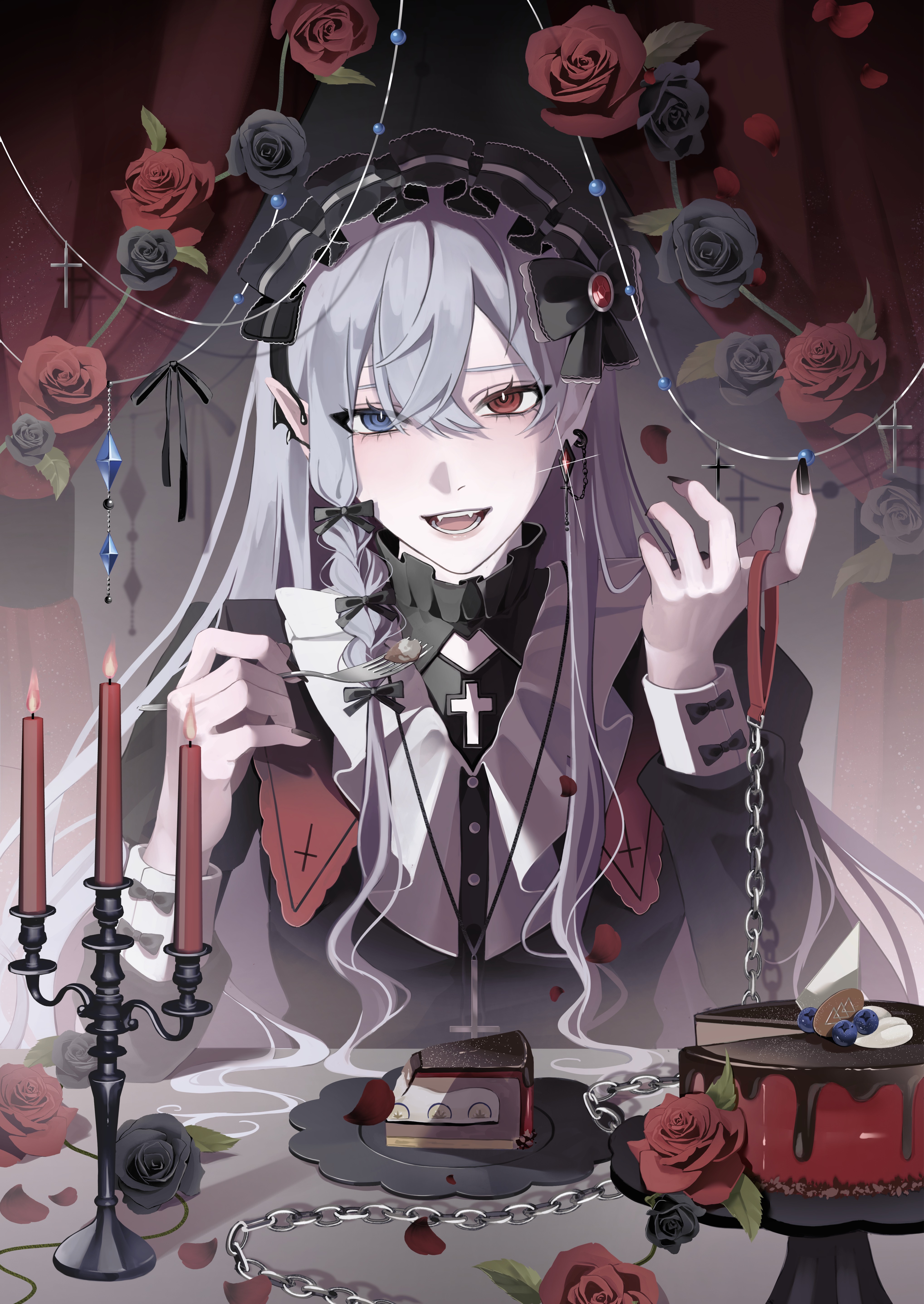 吸血姫とおしゃべり