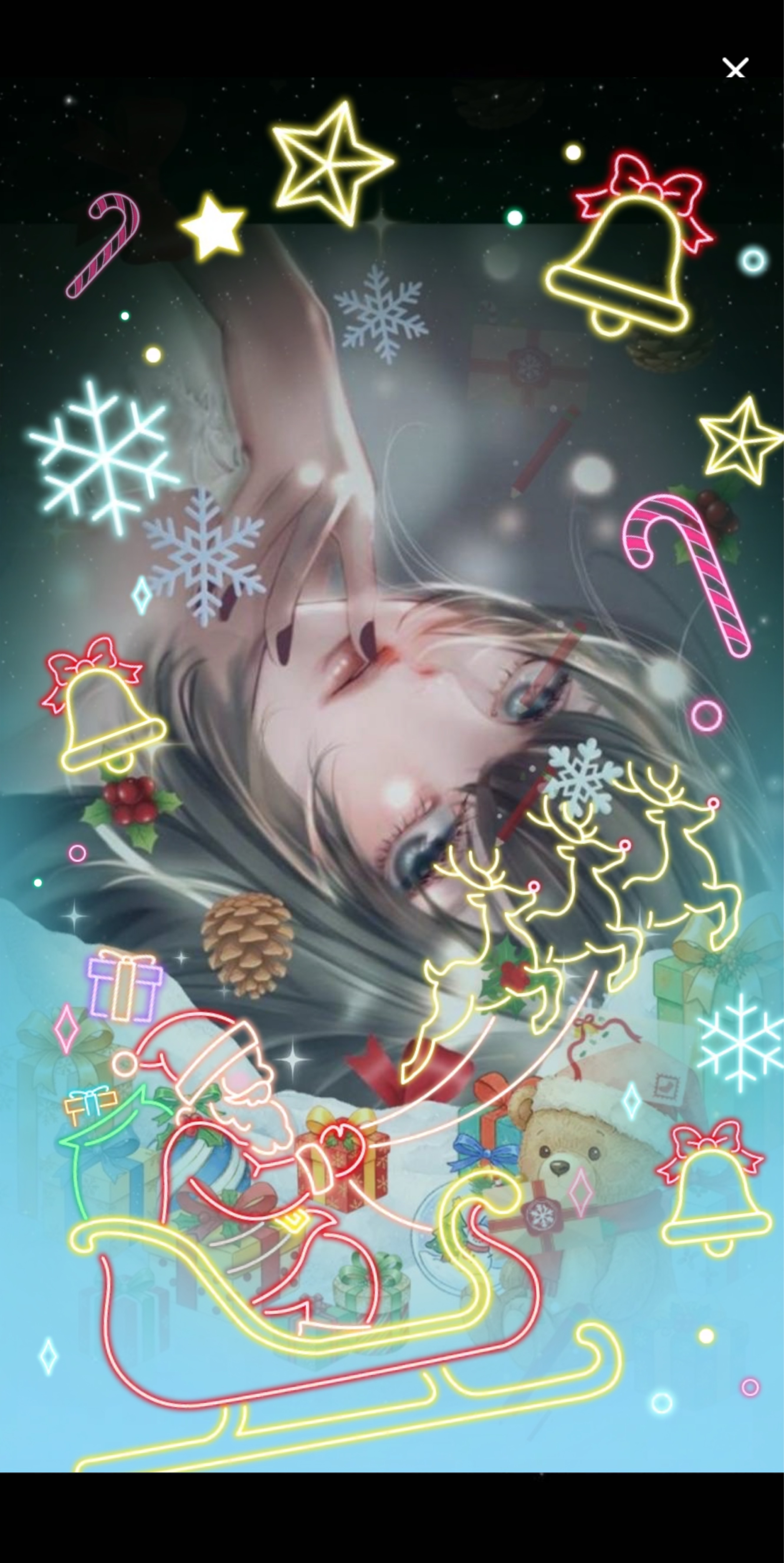 お や す み の前に🌙a little