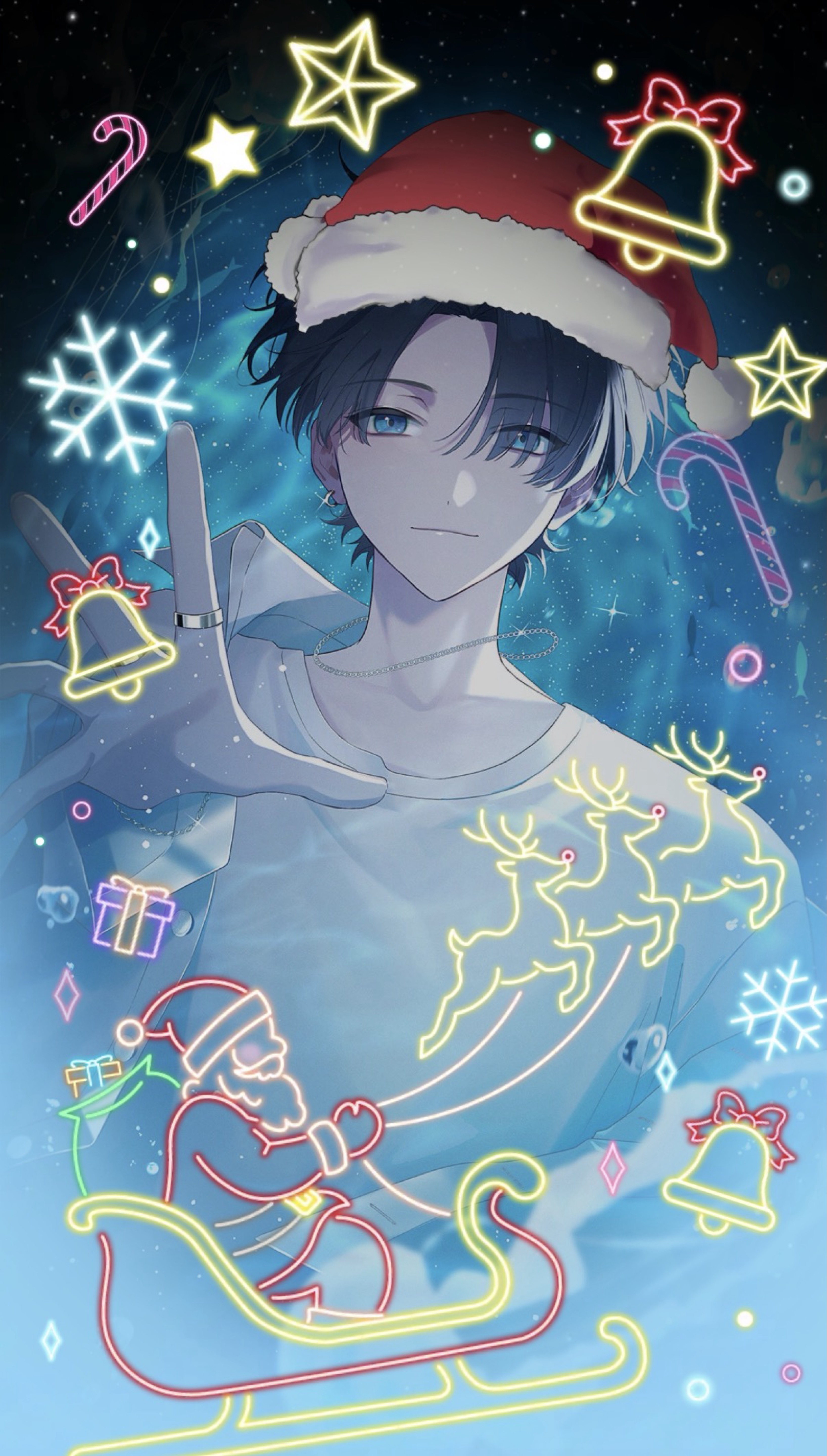 聖なる夜には僕の声