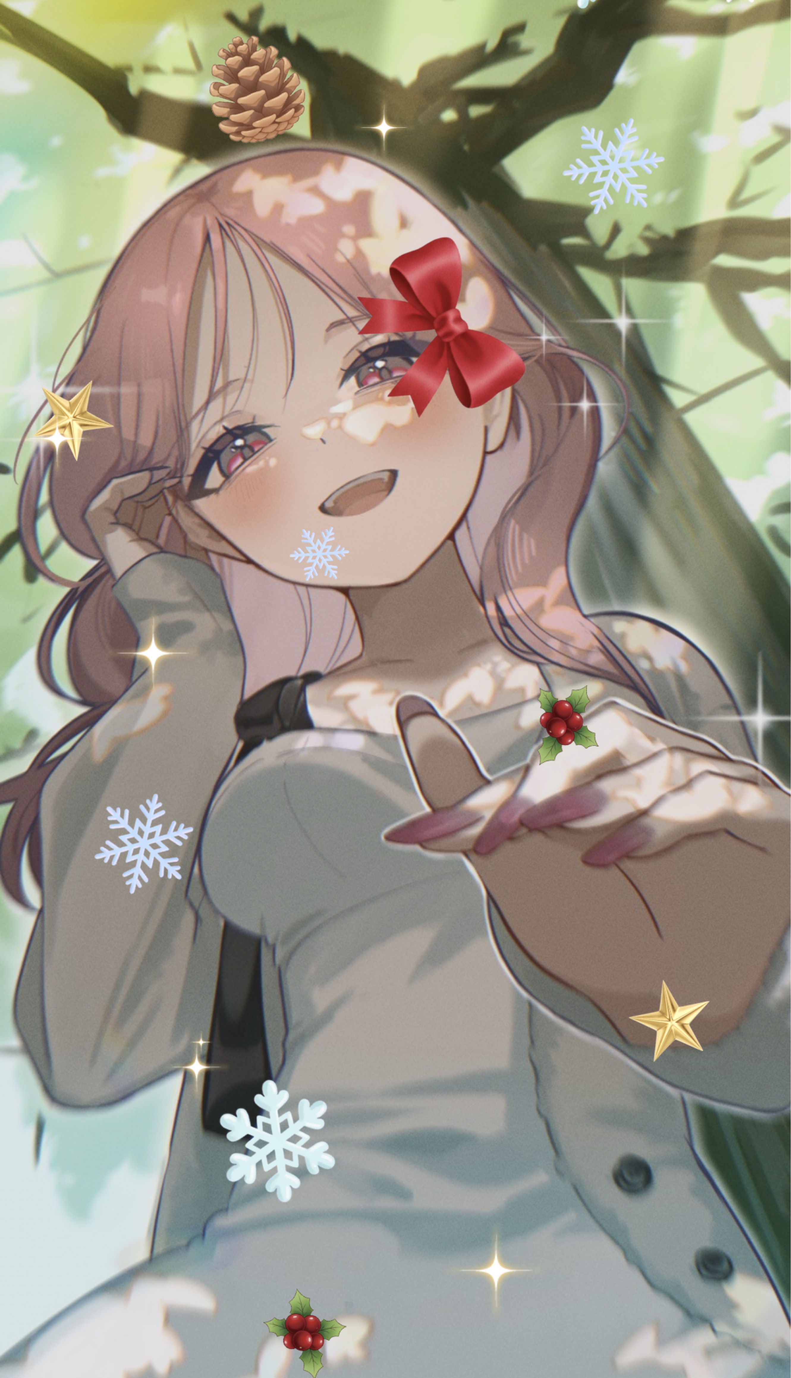 13:00/クリスマスもひざまくらしよ🤍