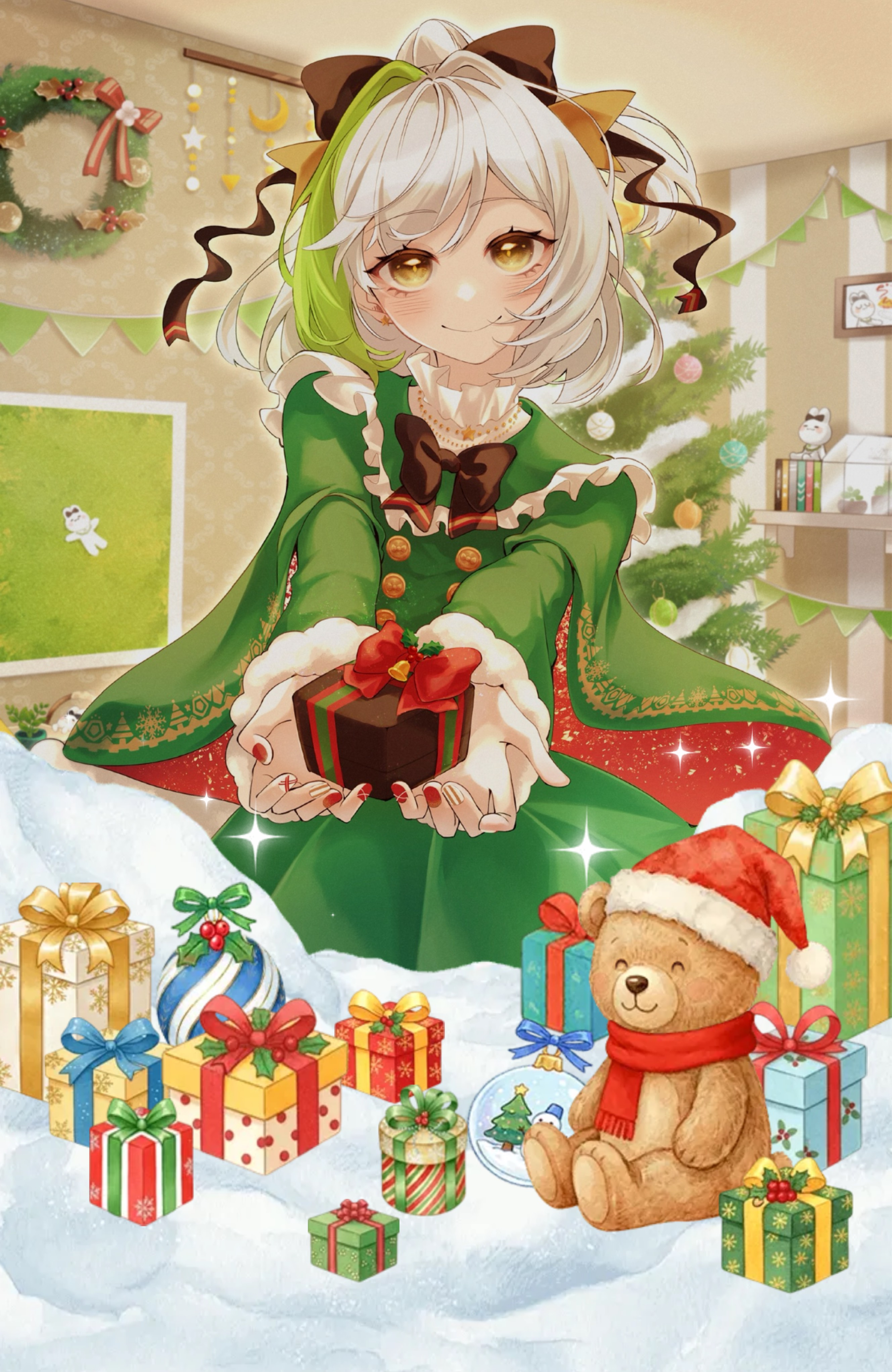 初潜🙆‍♀️/メリクリ🎄12時