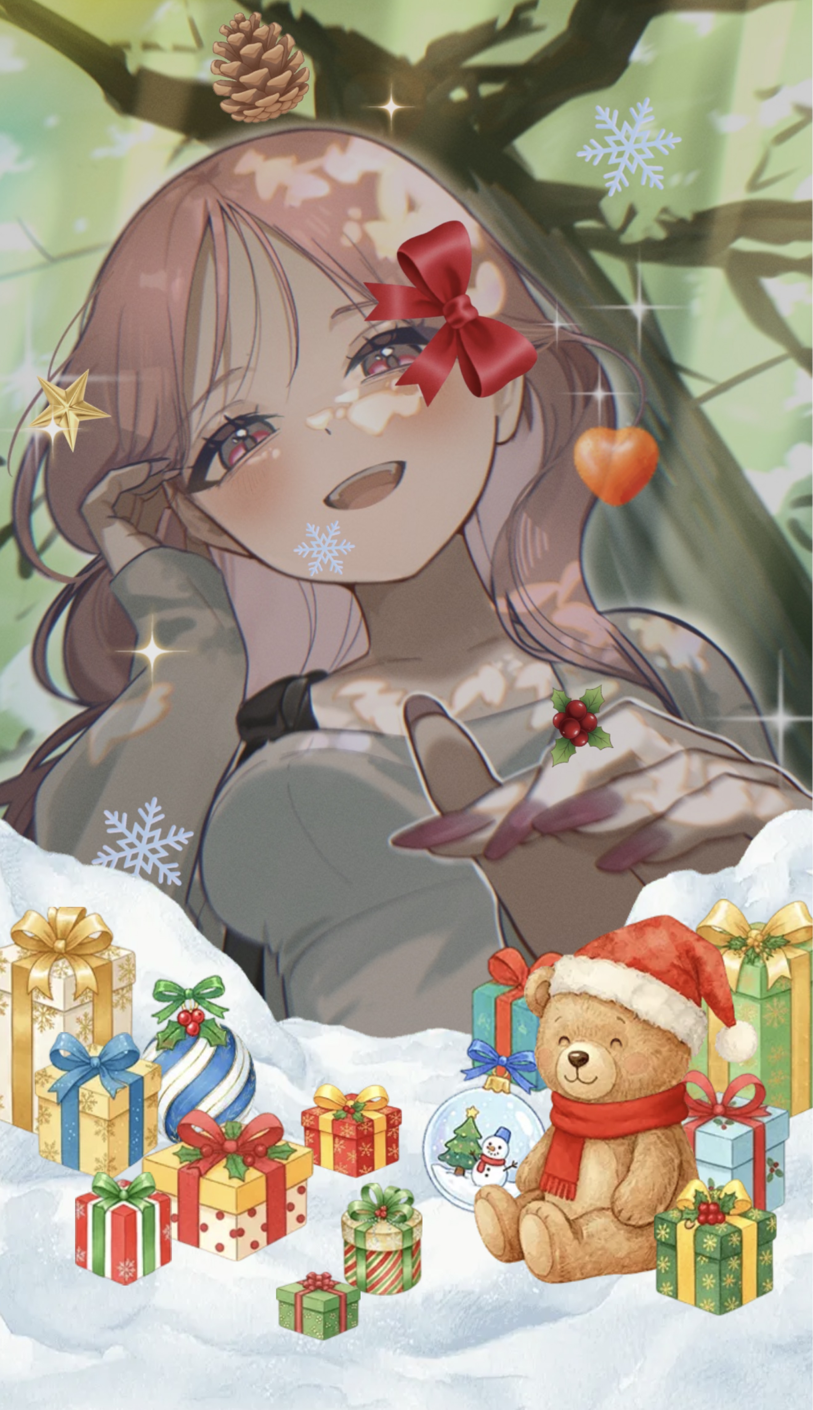 13:00/クリスマスもひざまくらしよ🤍