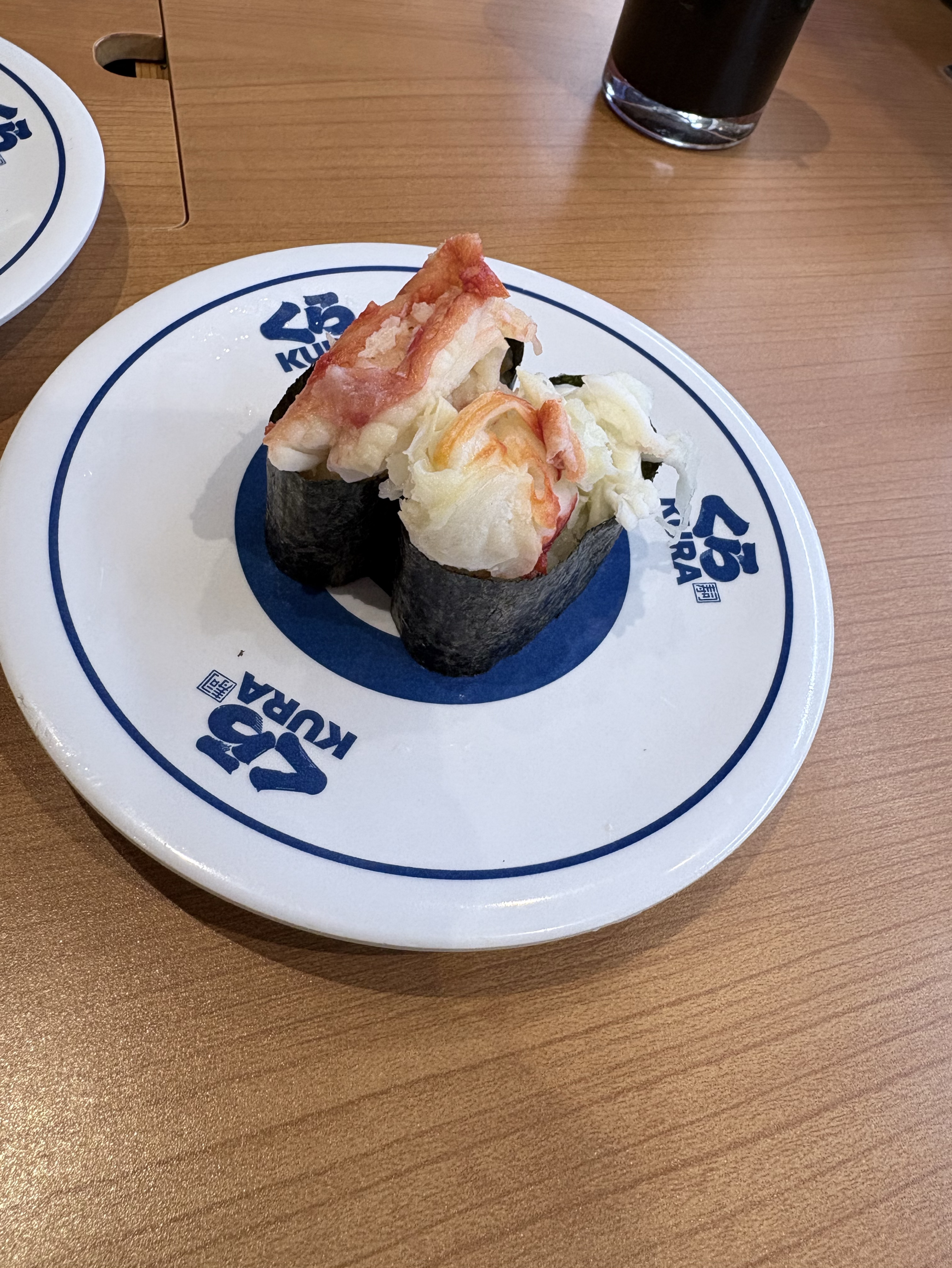 夕枠#   くら寿司なう