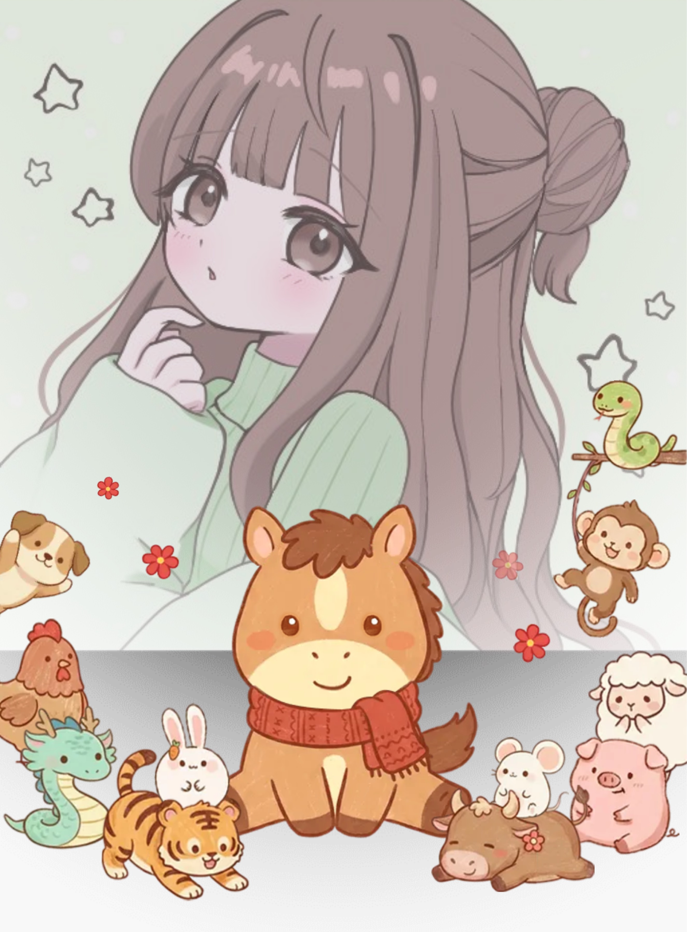 夜の時間💚自由に