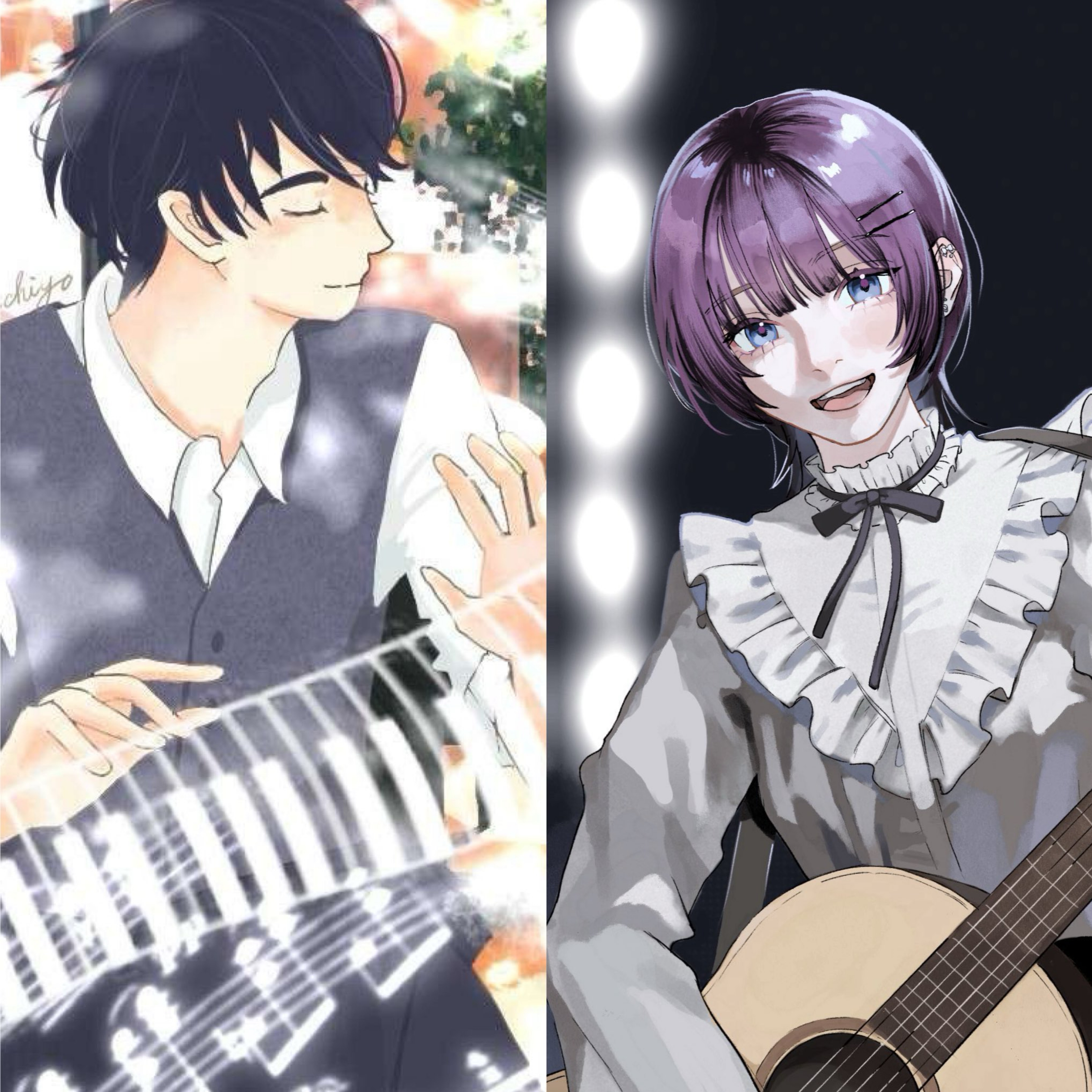 ななちょ × 詠　ピアノ連弾コラボ