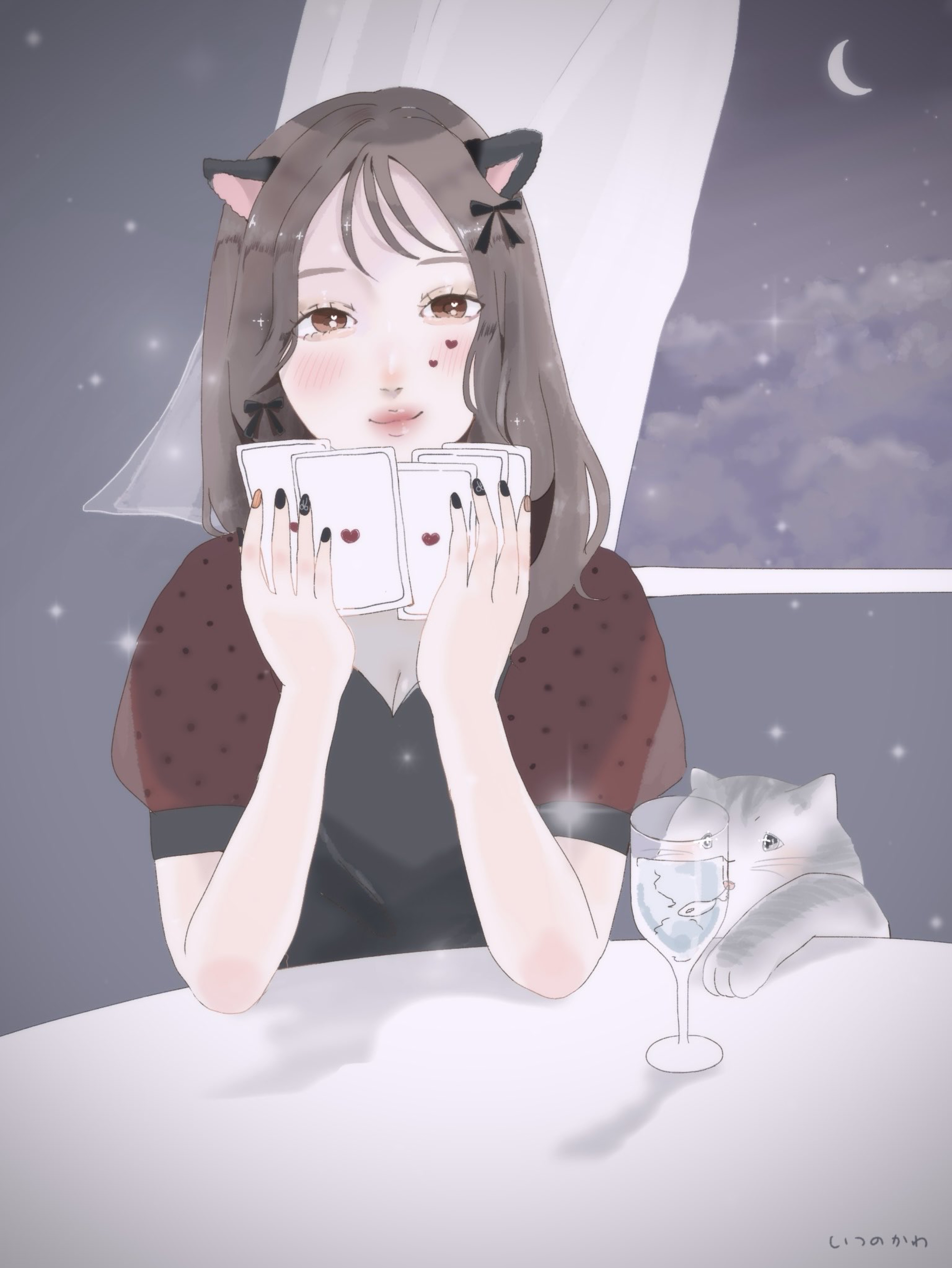 初見◎占いしたり雑談したり