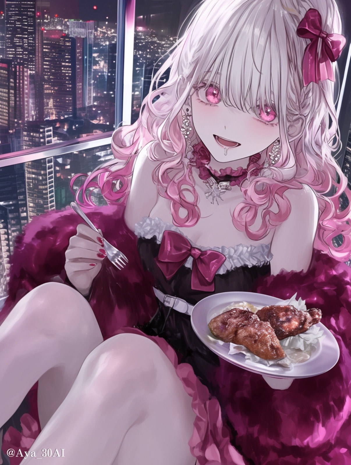 初寝潜⭕️お腹が空く声🍎おはよ‼️