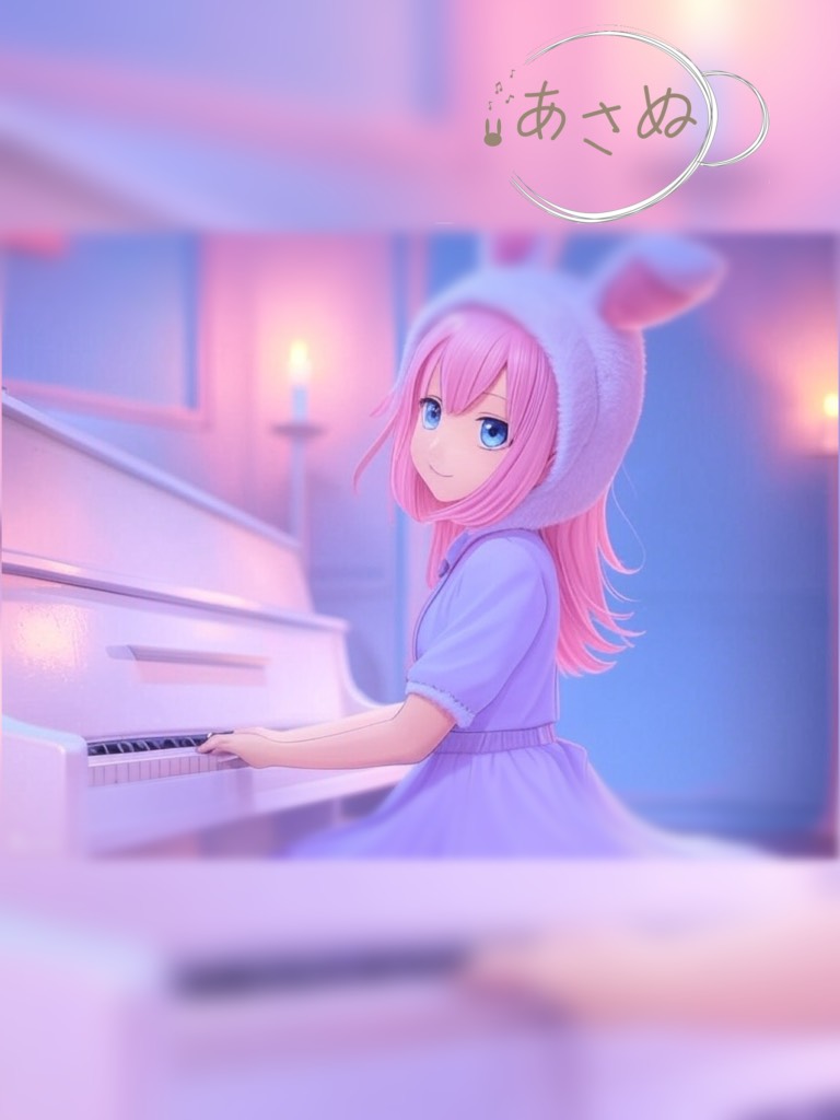 朝のおピアノ𓊩 初見寝潜◎