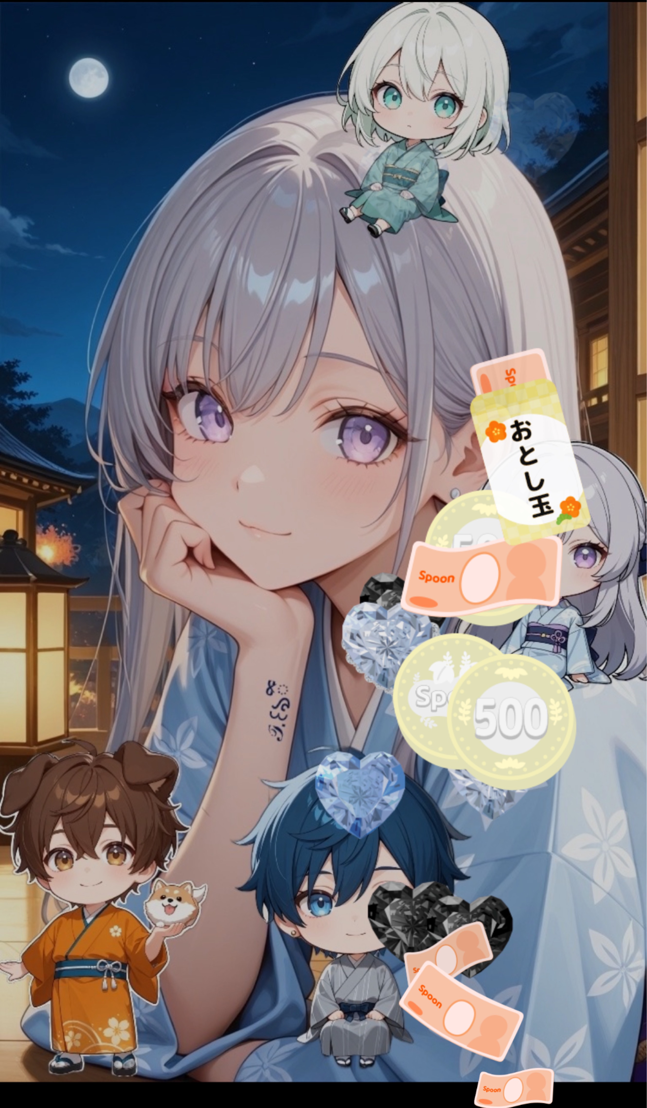 初潜○寝落ち○