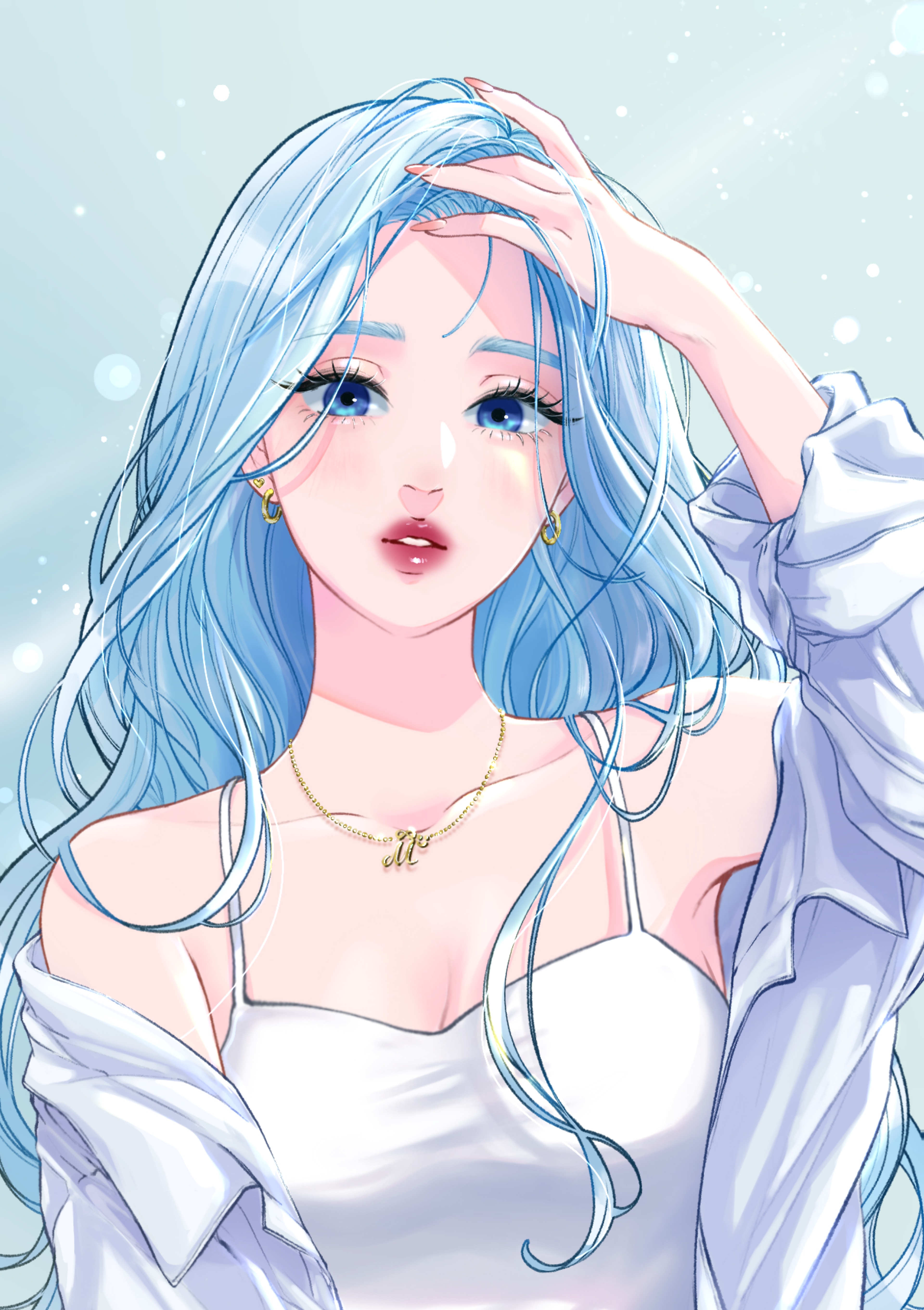 🫐落ち◎おはよー┋無機材