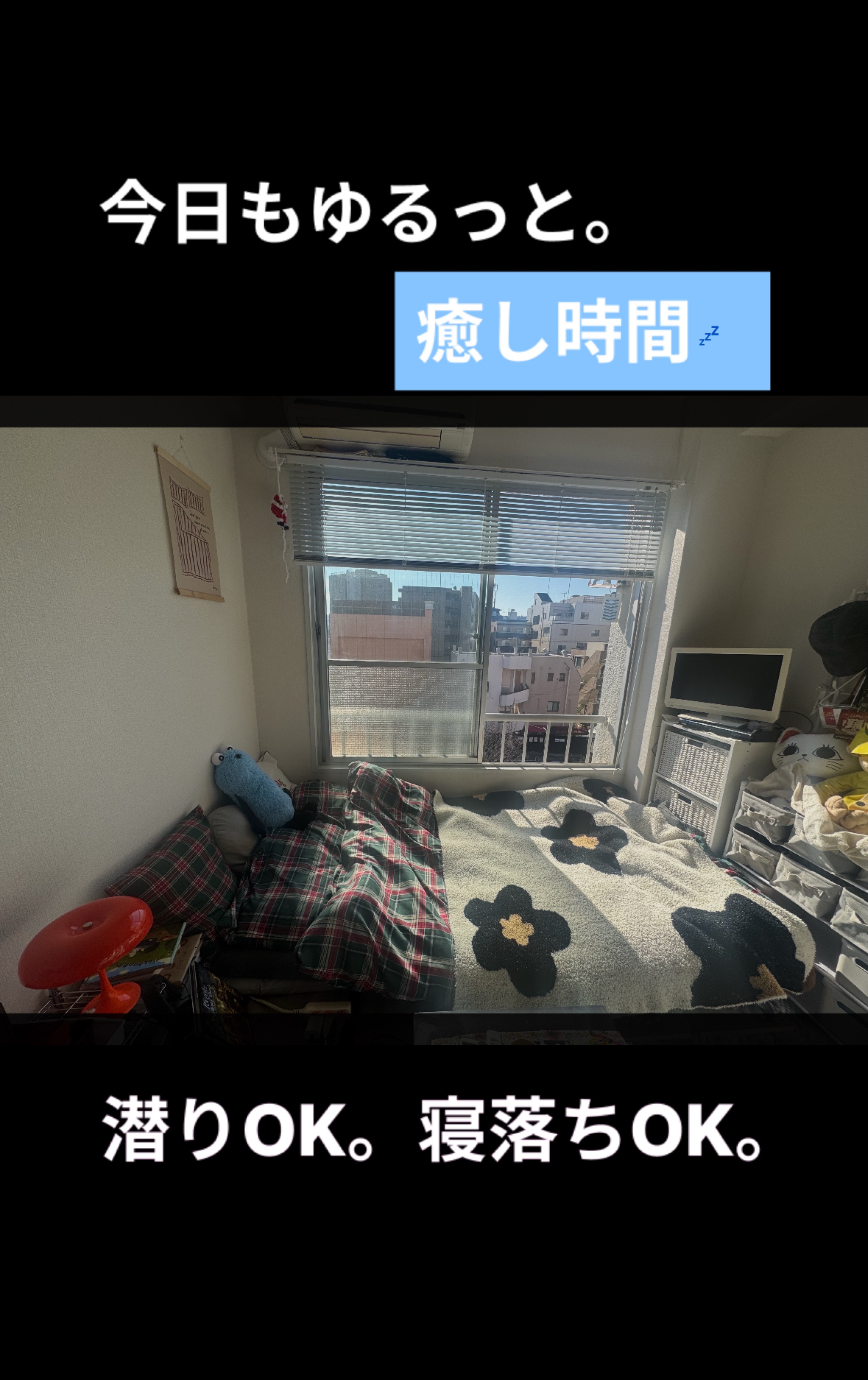 🏠配信ではない。生活してます。