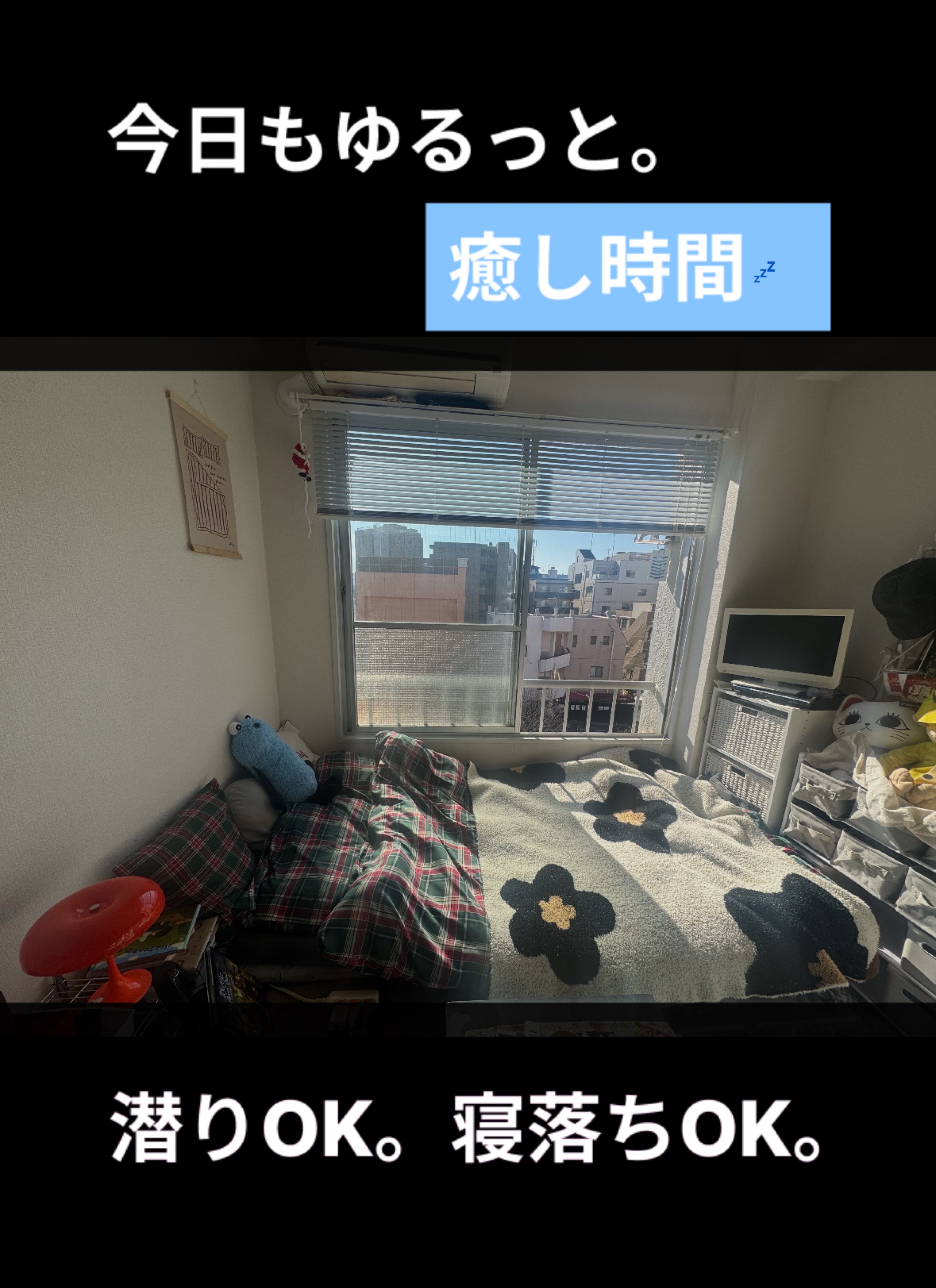 🏠配信ではない。生活してます。