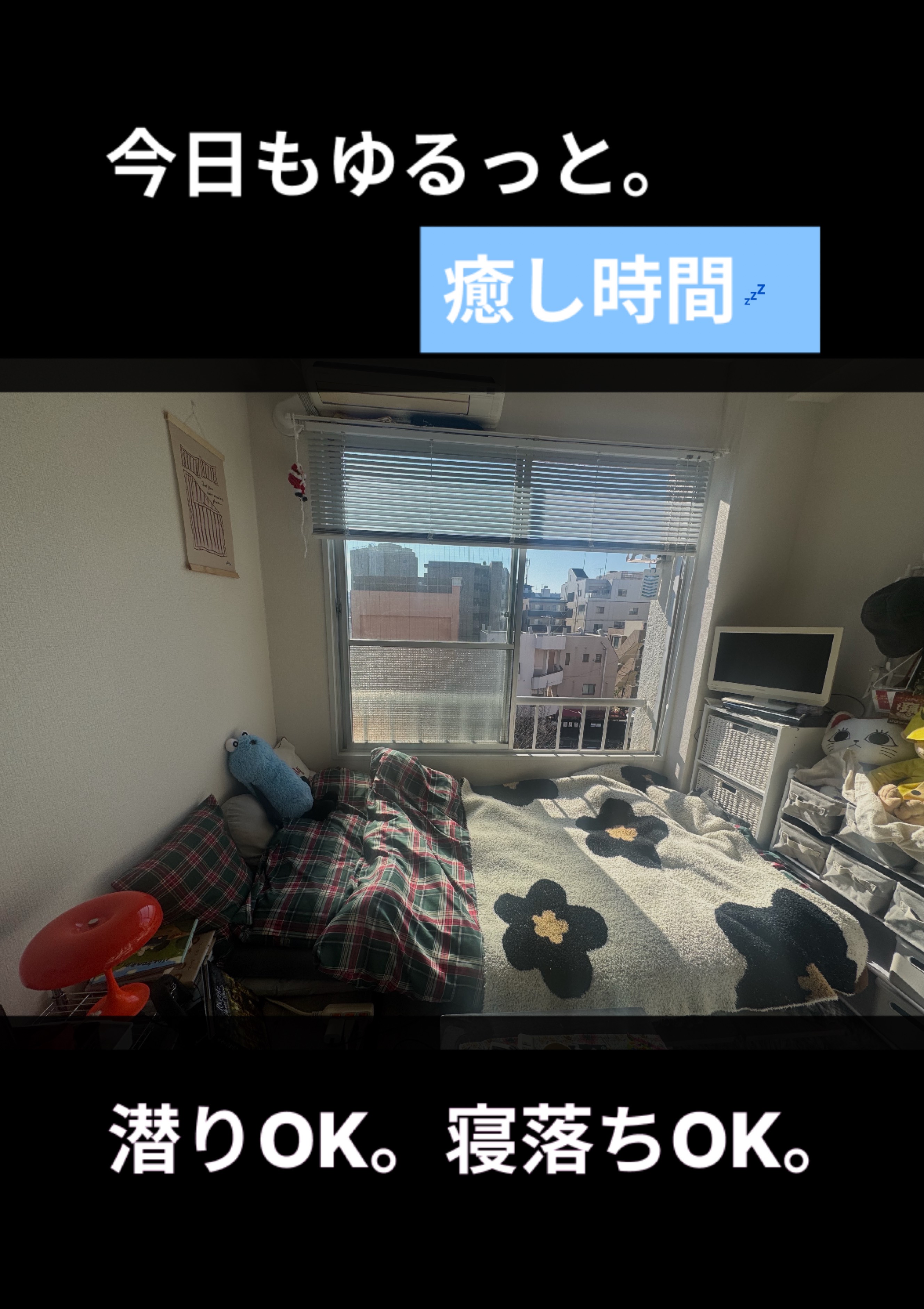 🏠配信ではない。生活してます。