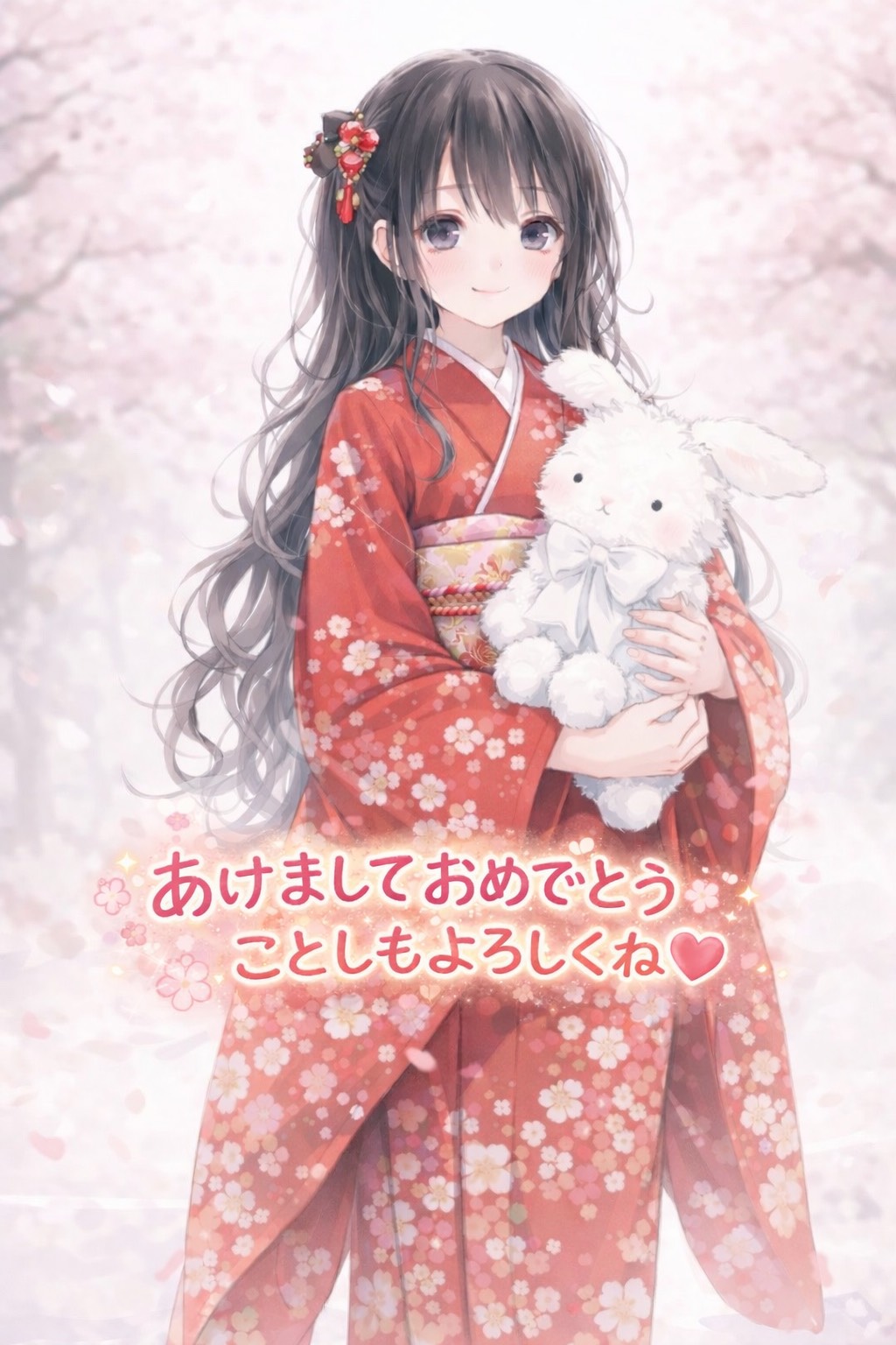 初潜寝癒♡！あけおめ ことよろ