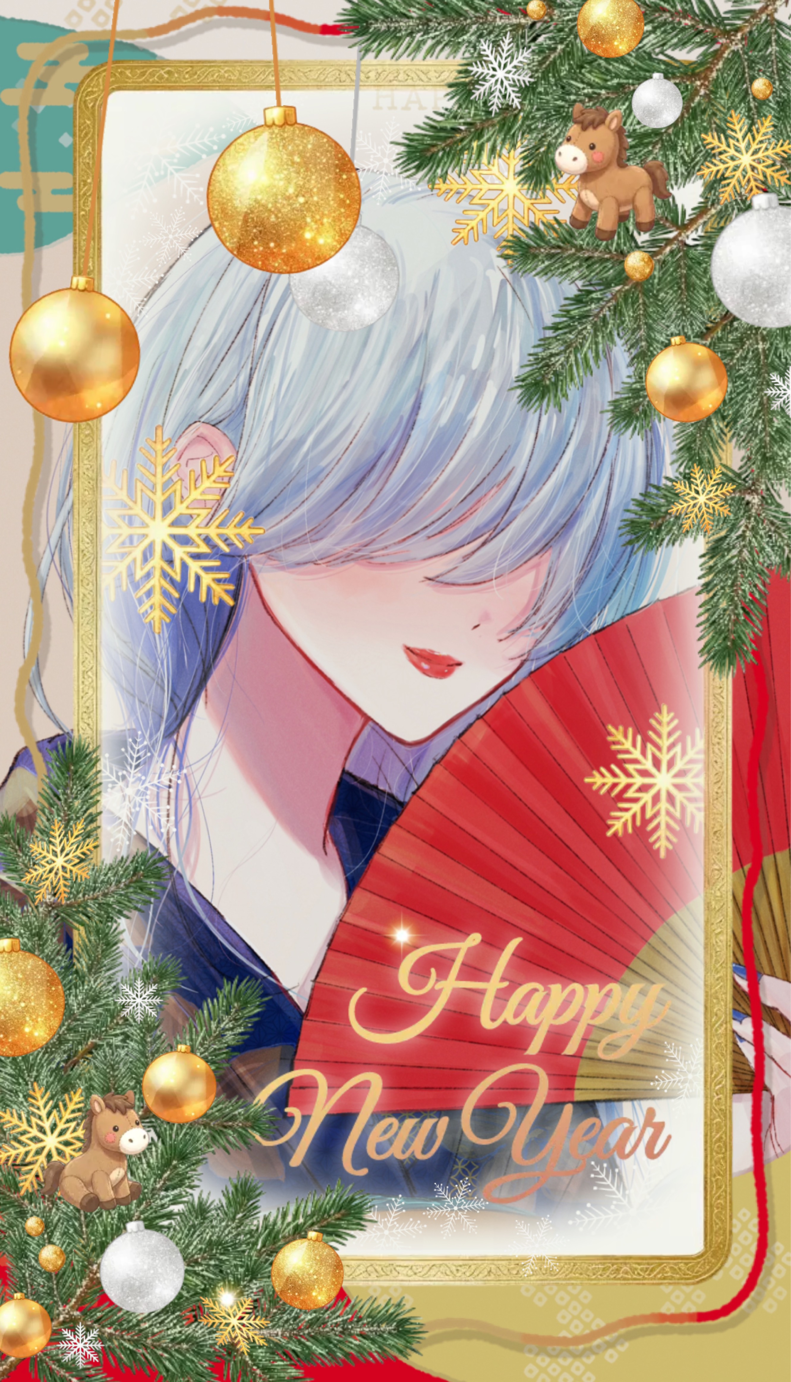 初詣いく準備のお時間