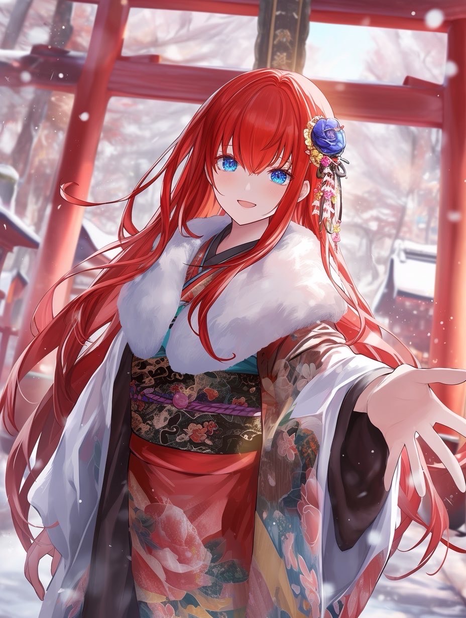 初◎あけおめ〜🩵