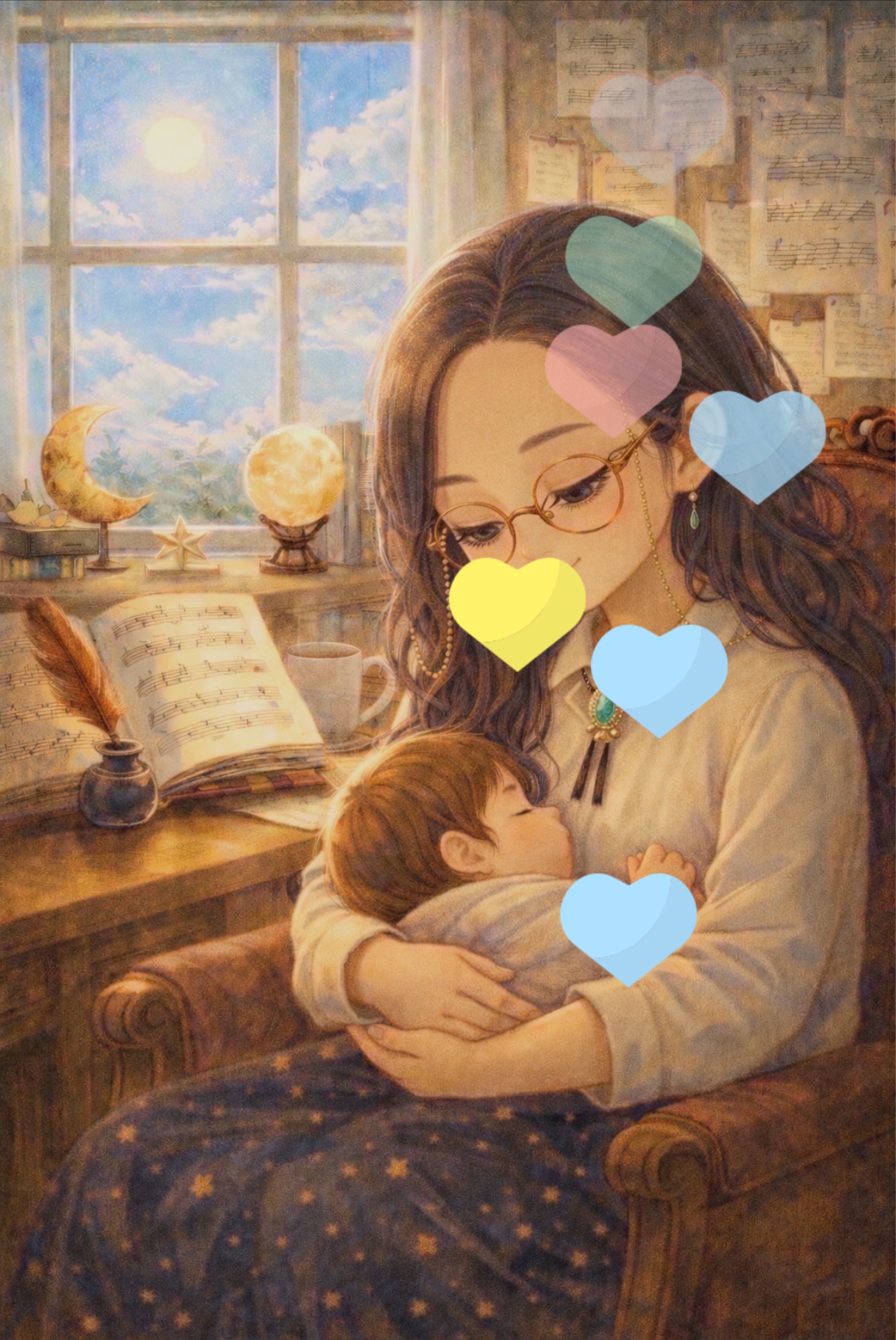 突発的雑談with👶(今起きた)