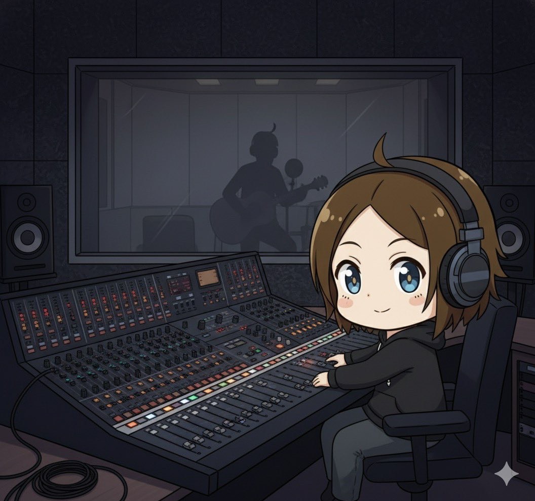 DJちゃたはランチ中